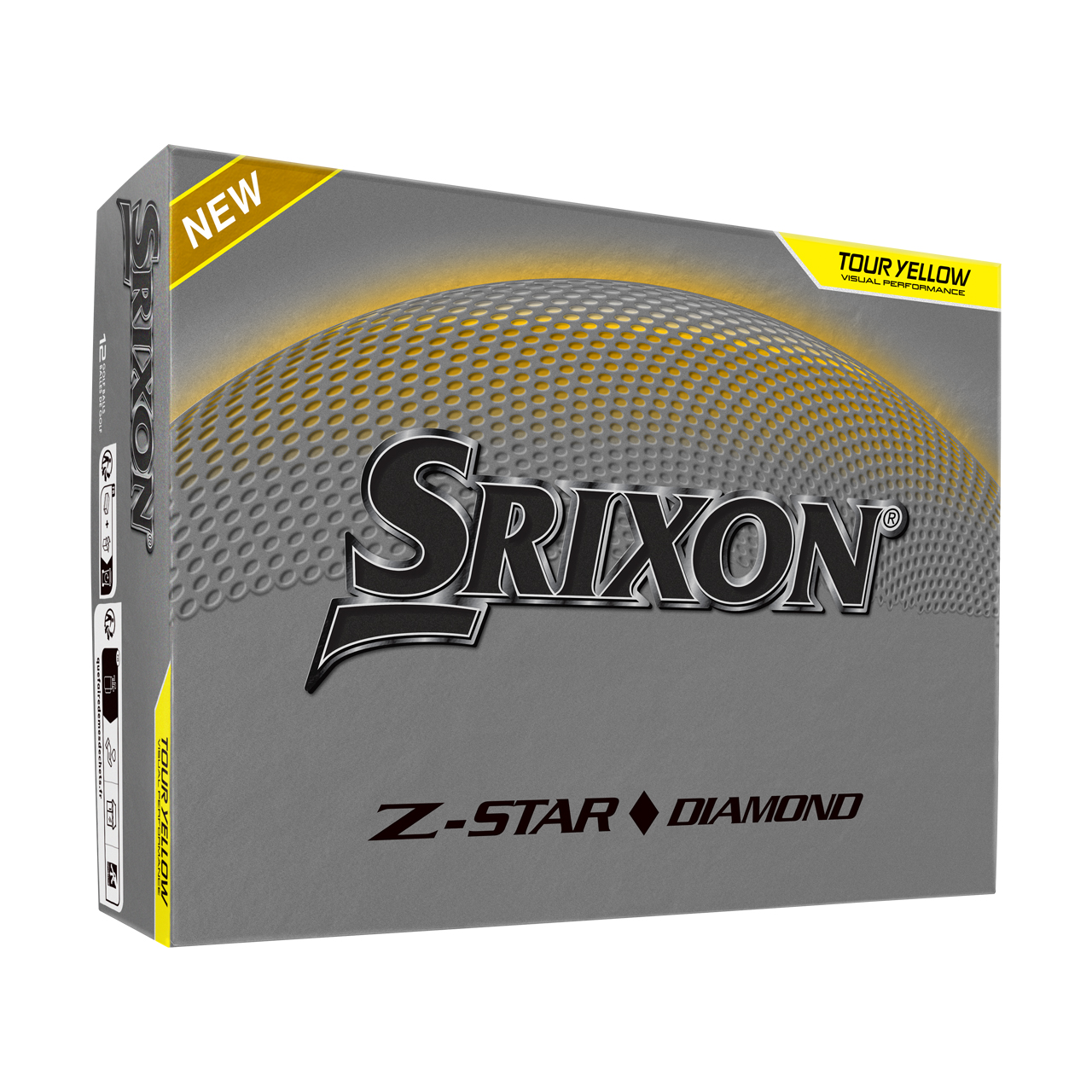 Z Star Diamond 3, Bollar 3-pack - yellow