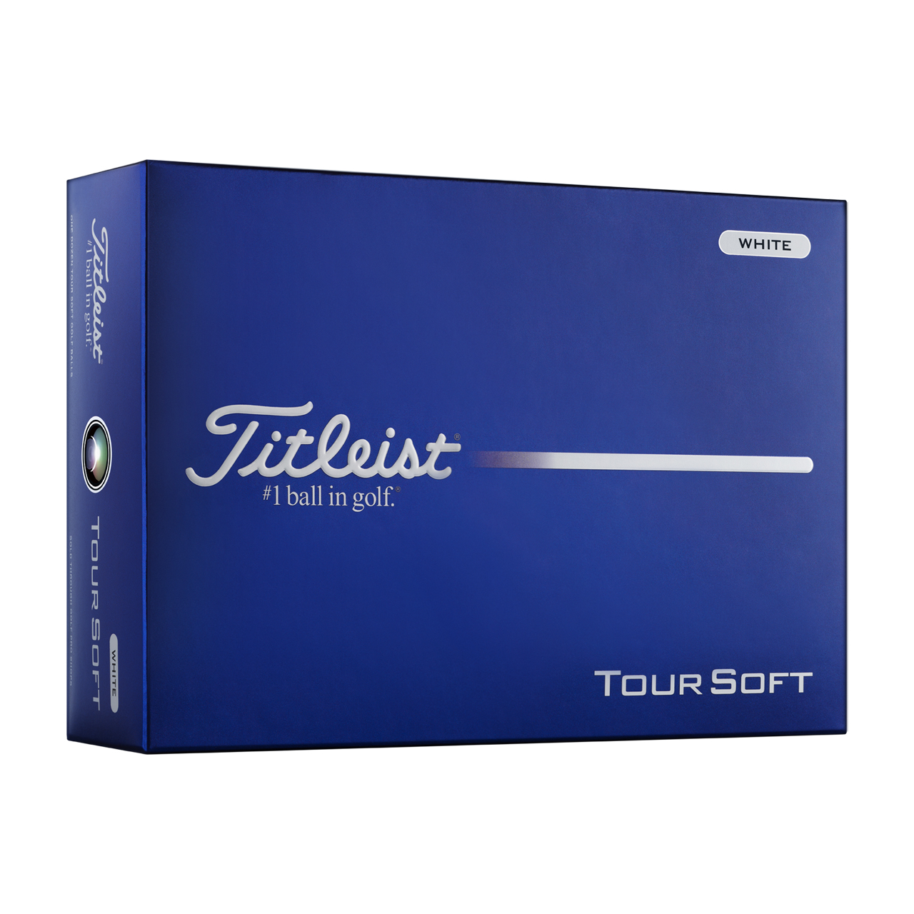 Tour Soft, Bollar 3-pack - white