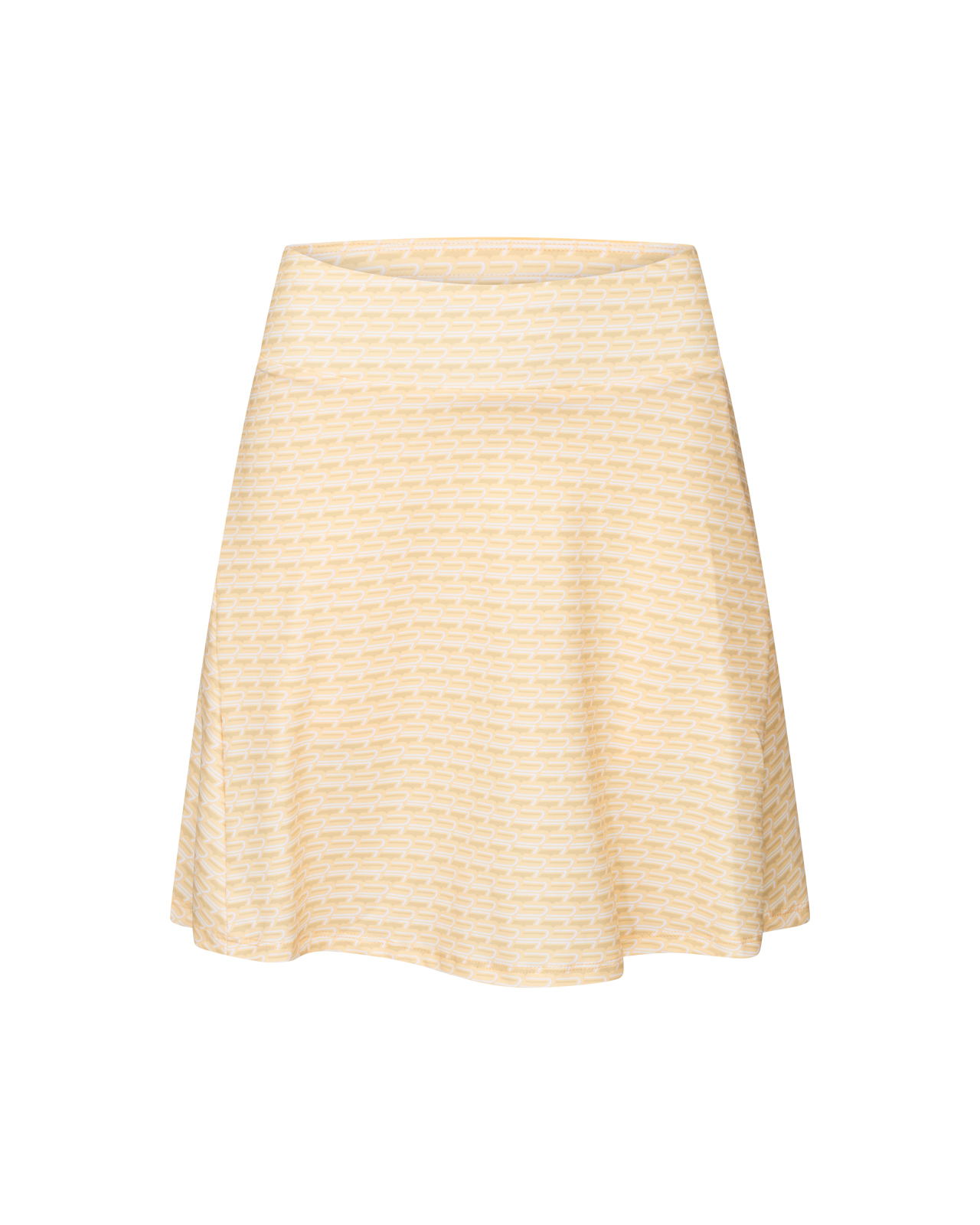 Luna Long, Skort, Dam - monogram_peach