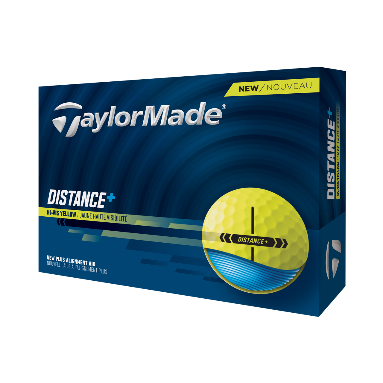 Distance+, Bollar 3-pack - yellow