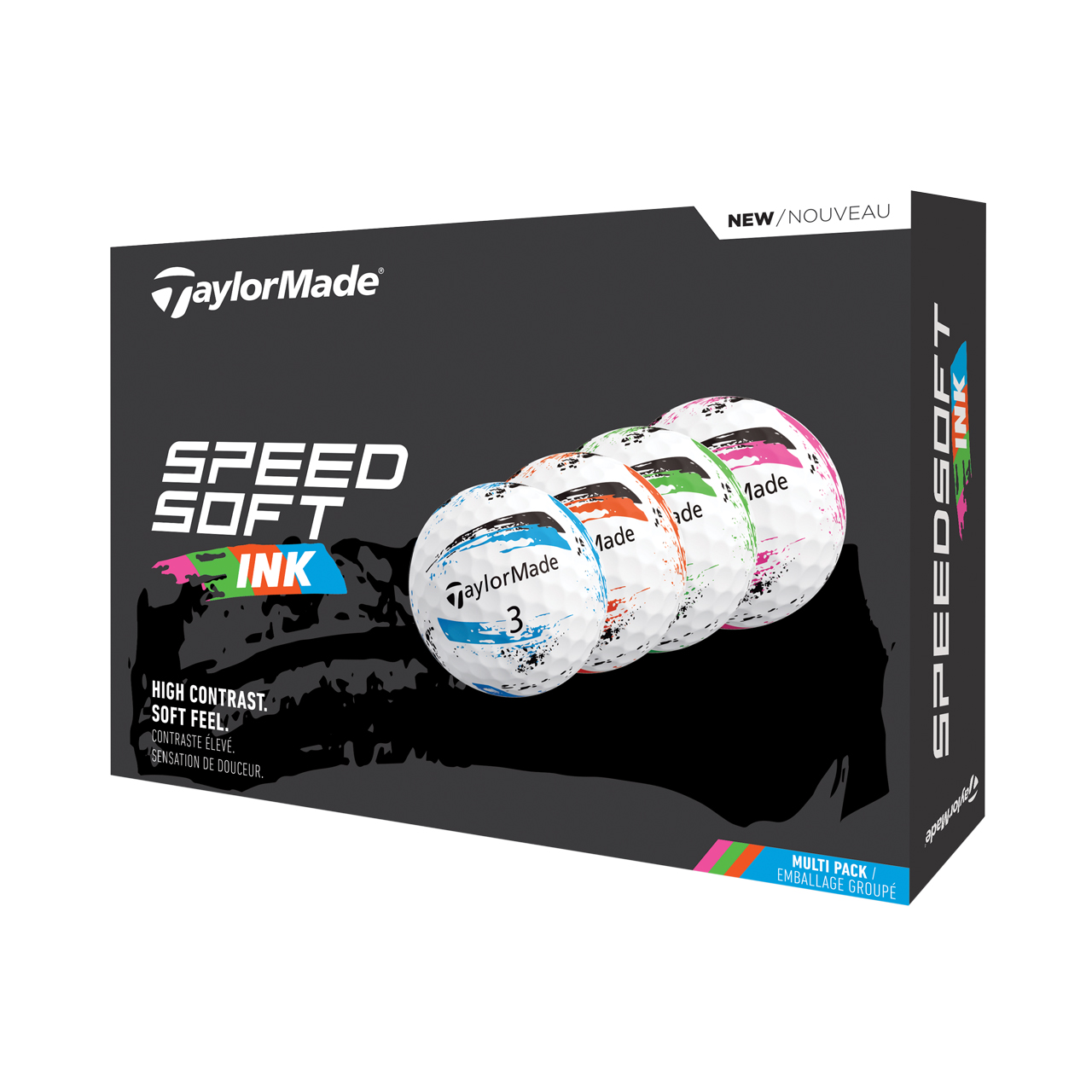 SpeedSoft Ink, Bollar 3-pack - multi