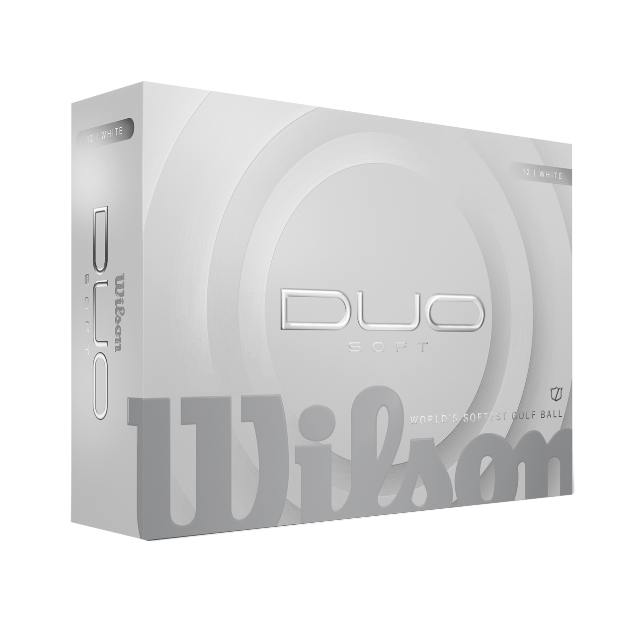 DUO Soft, Bollar 3-pack - white