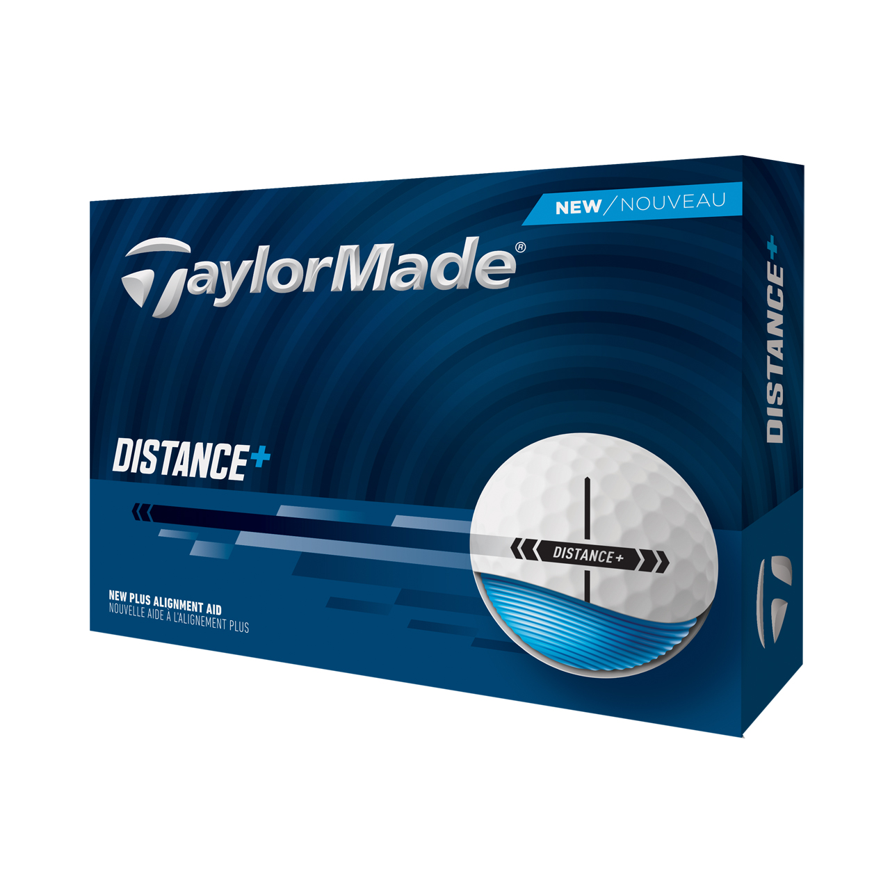 Distance+, Bollar 3-pack - white