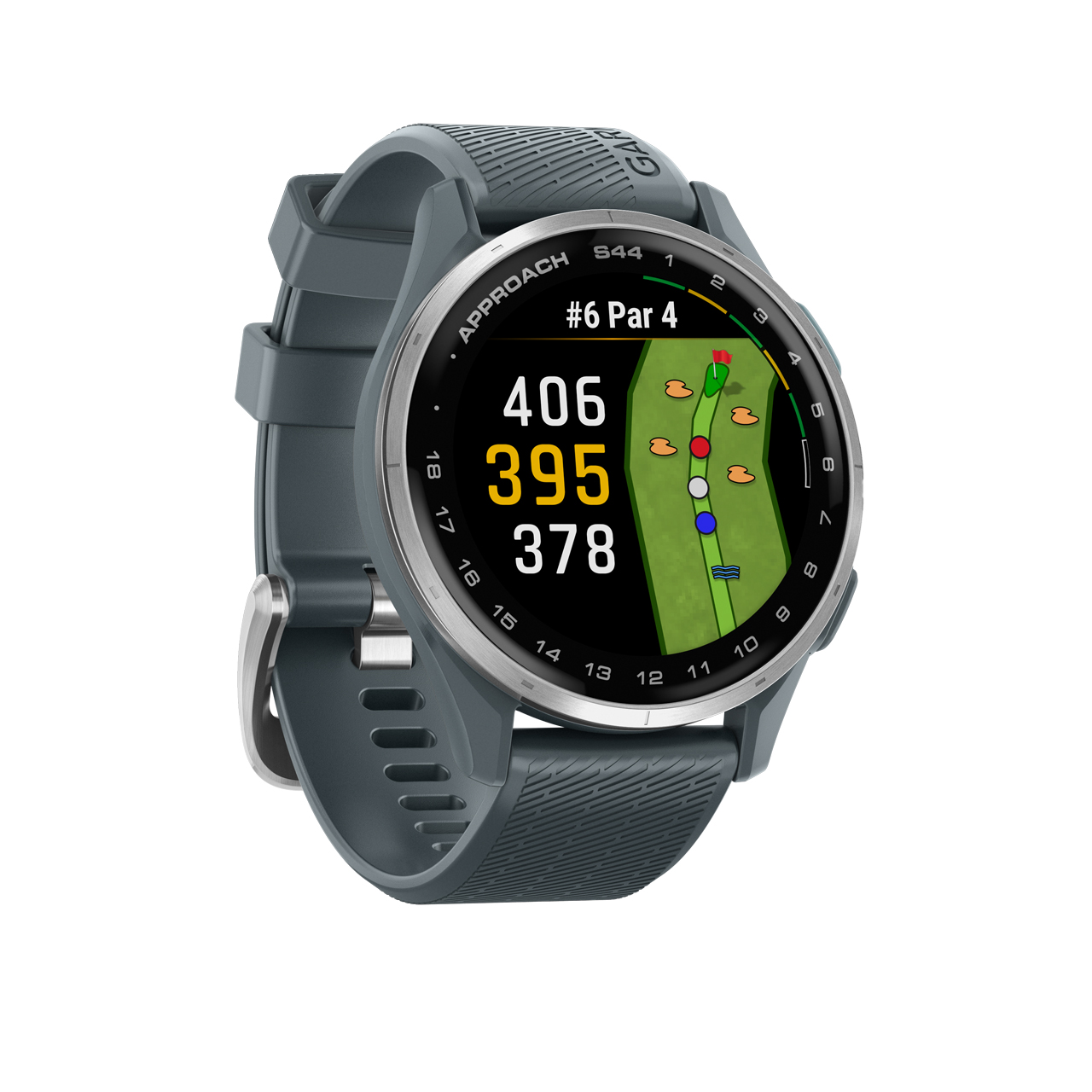 Approach S44, GPS Smartwatch - grey_blue