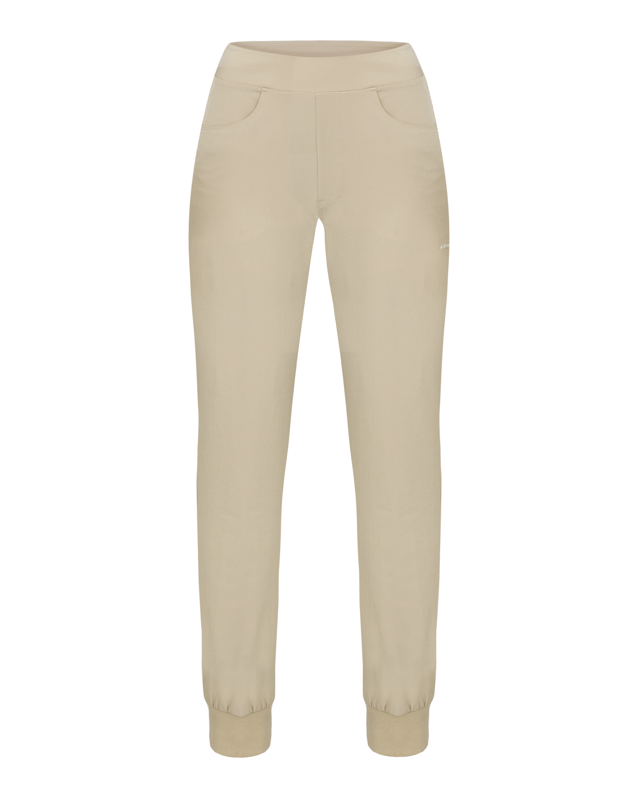 Twill Stretch Pull on, Byxa, Dam - safari