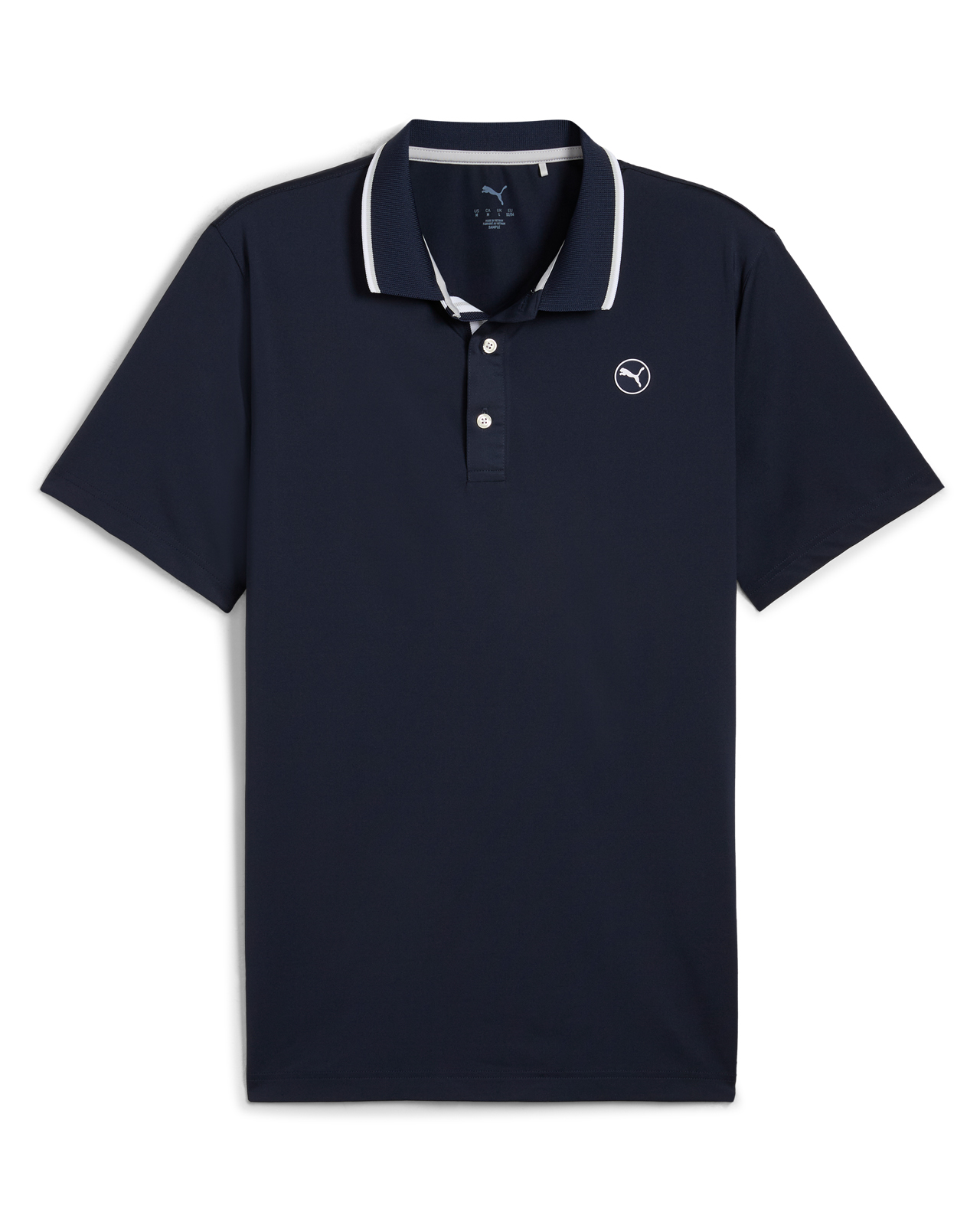 Elevated Solid, Piké, Herr - deep_navy
