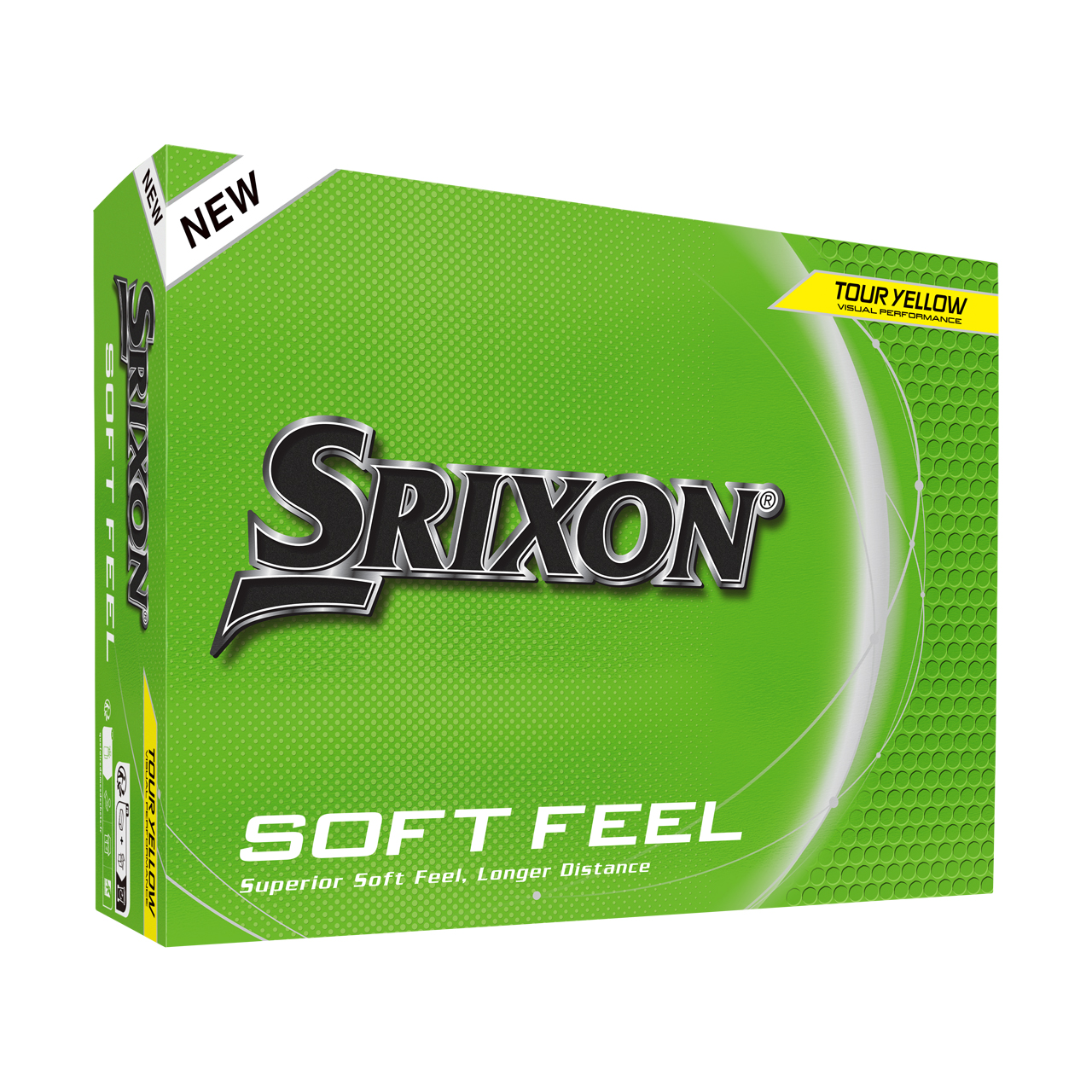 Soft Feel, Bollar 3-pack - yellow