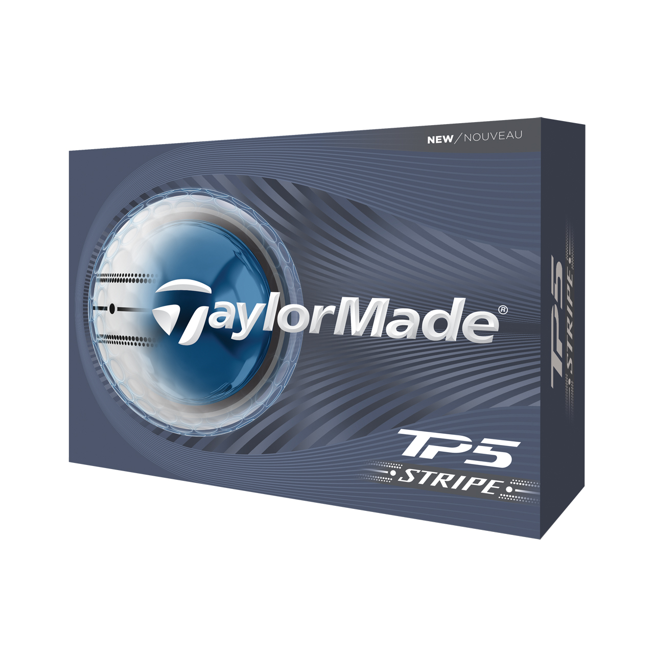 TP5 Stripe, Bollar 3-pack - white