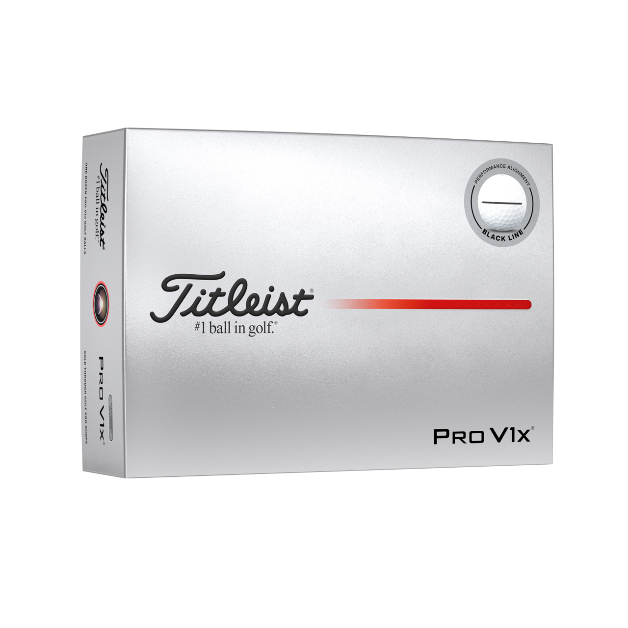 Pro V1x AIM Performance, Bollar 3-pack - black