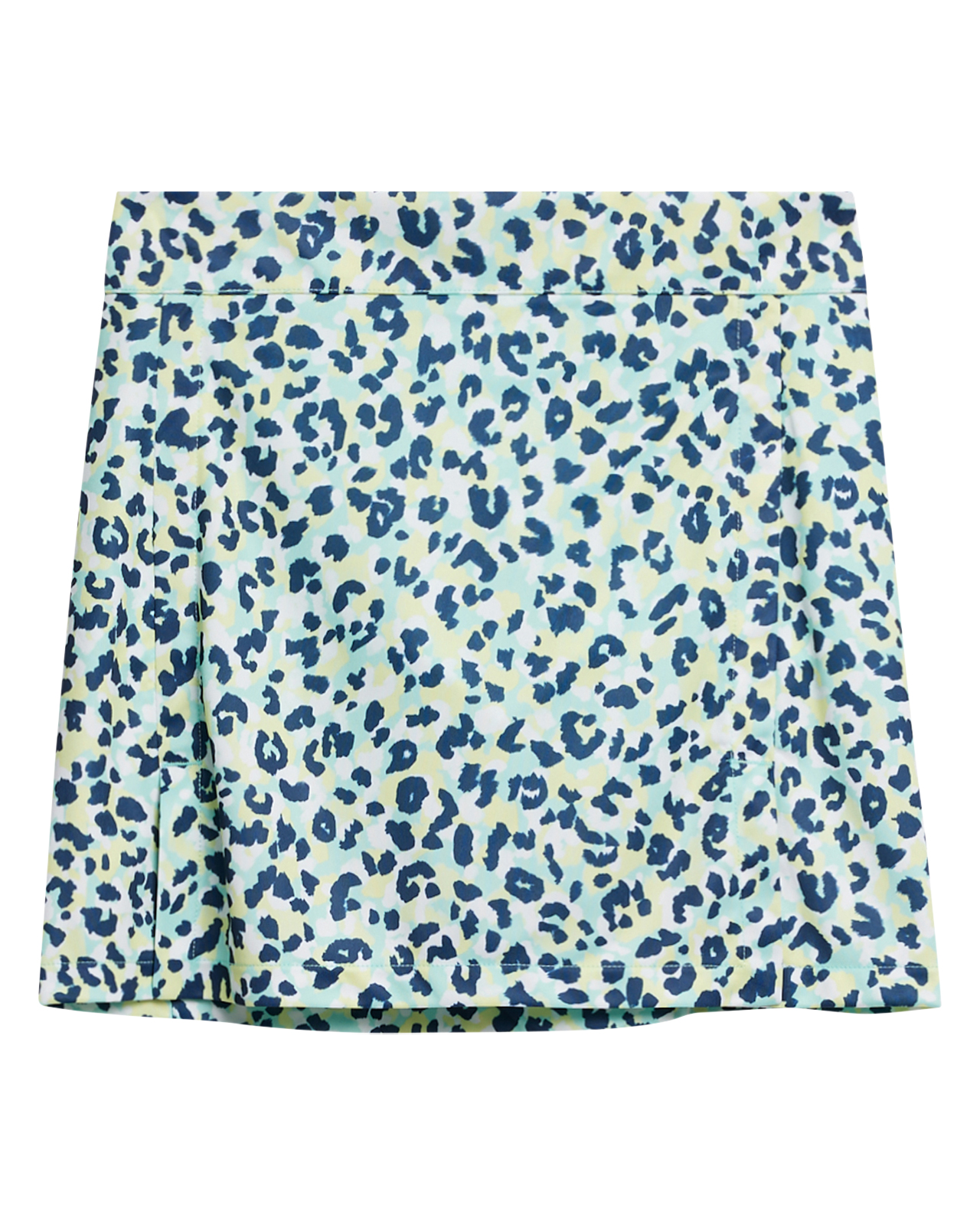 Amelie, Kjol, Dam - leopard_aruba_blue
