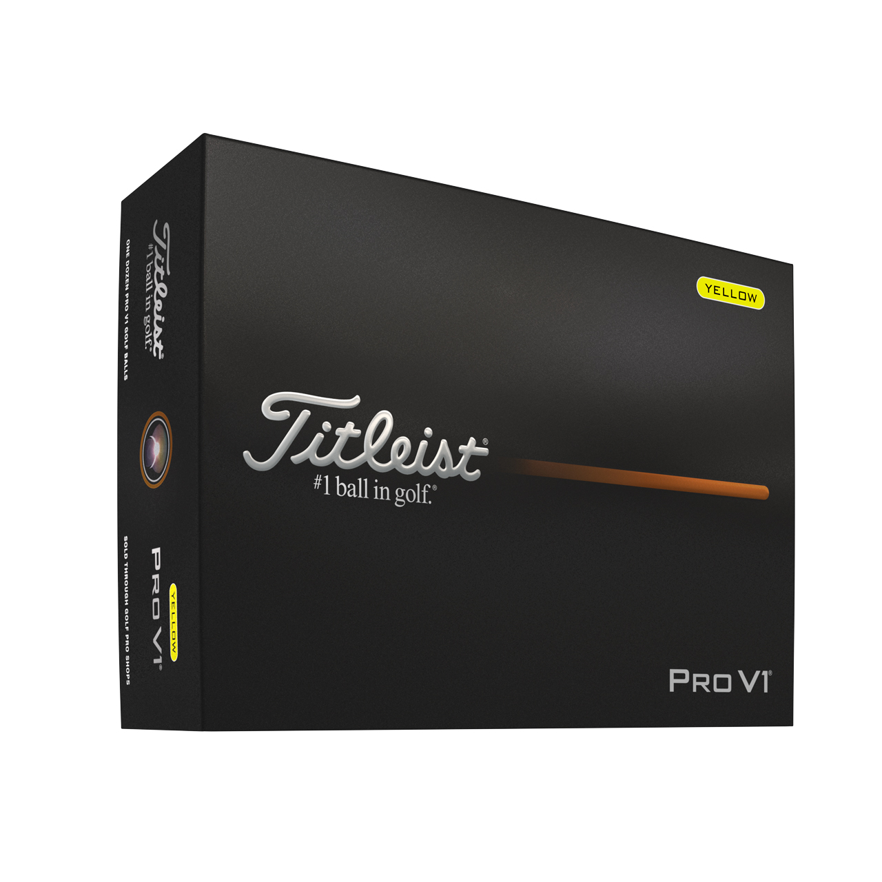 Pro V1, Bollar 3-pack - yellow_bil