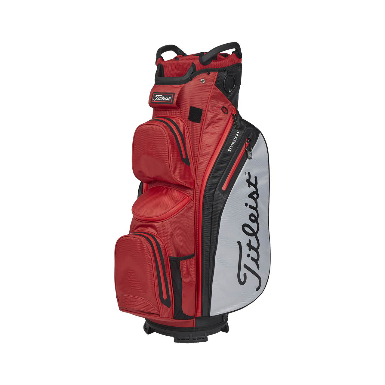Cart 14 StaDry, Cartbag - dkrd_gr_bk