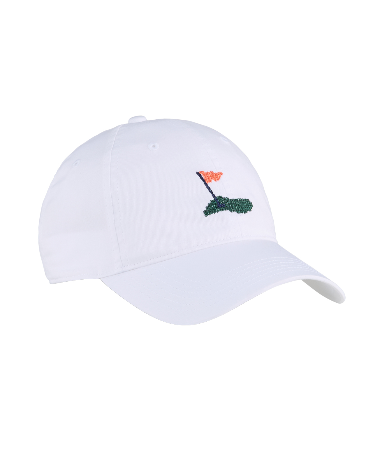 Needlepoint, Keps, Dam - white_glow