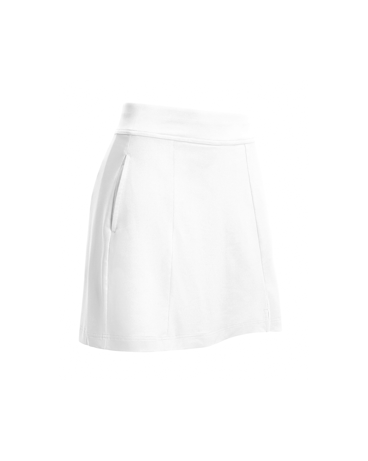 Tummy Control, Skort, Dam - brilliant_white