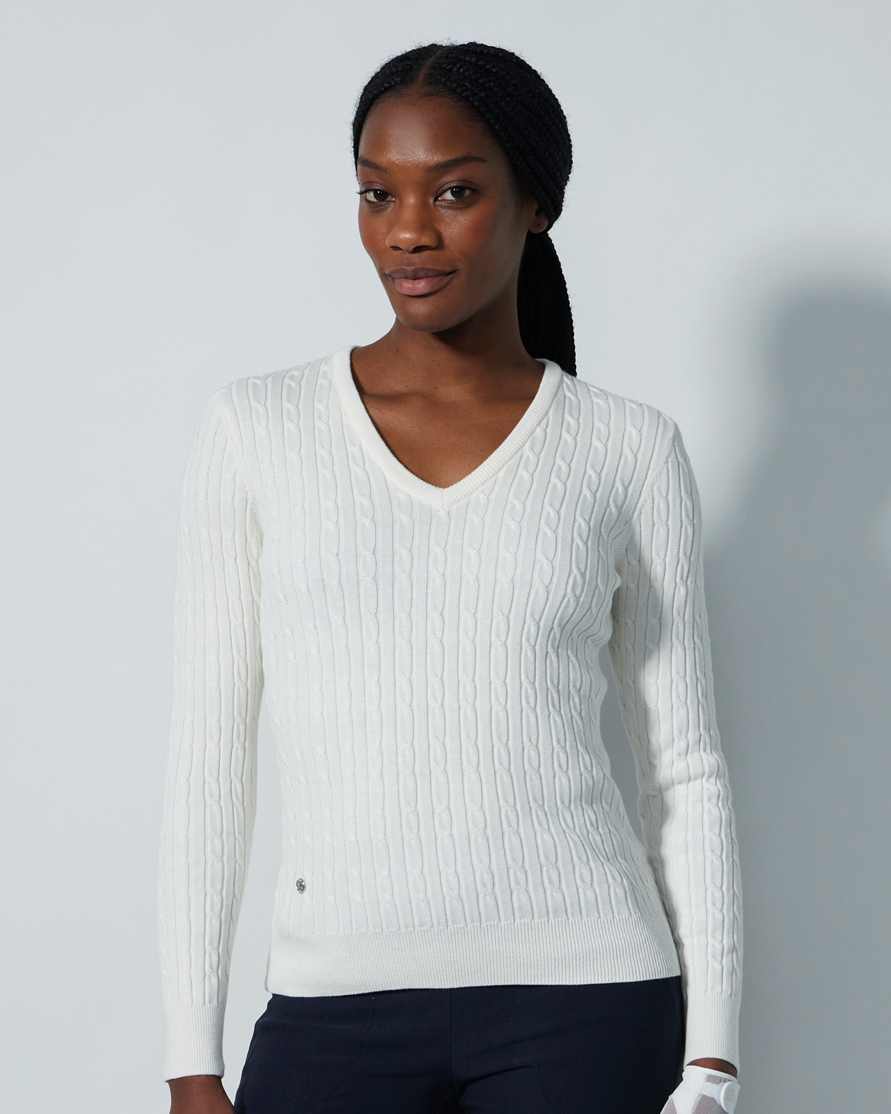 Madelene, Tröja, Dam - white