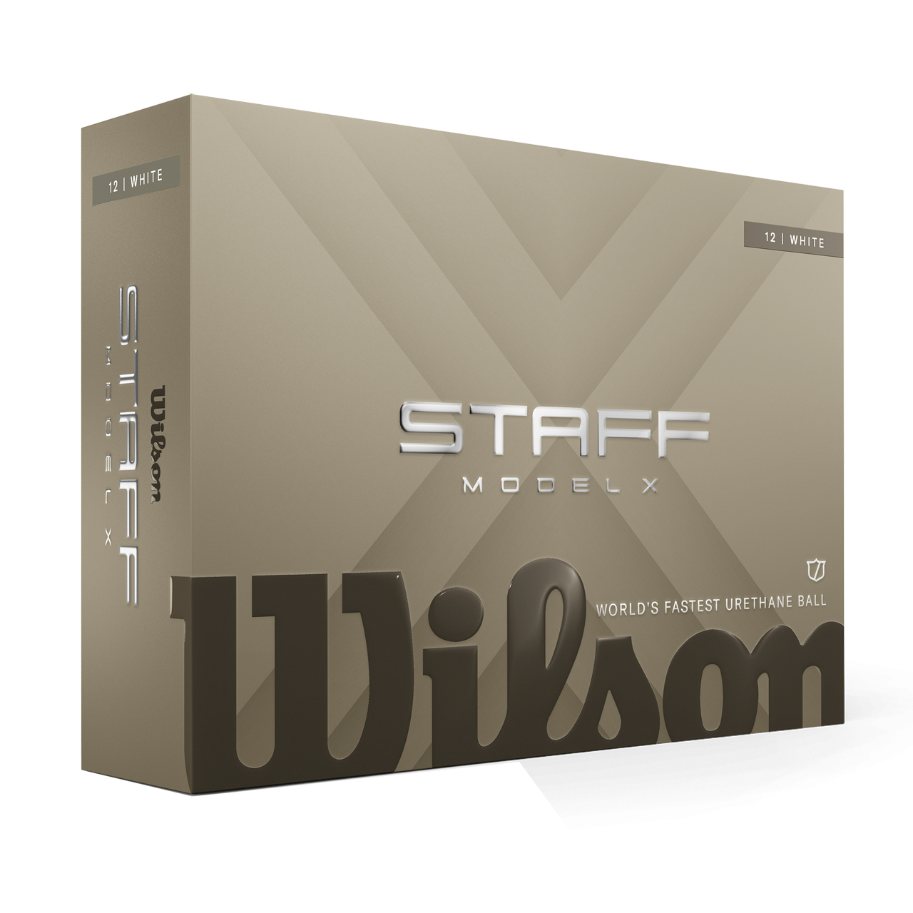 Staff Model X, Bollar 3-pack - white