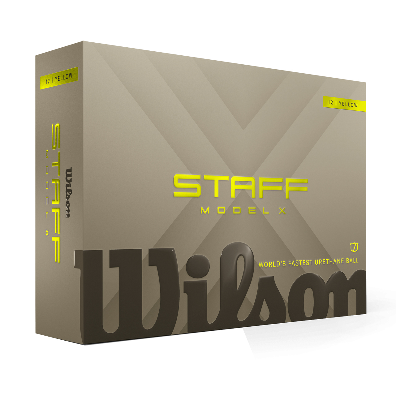 Staff Model X, Bollar 3-pack - yellow