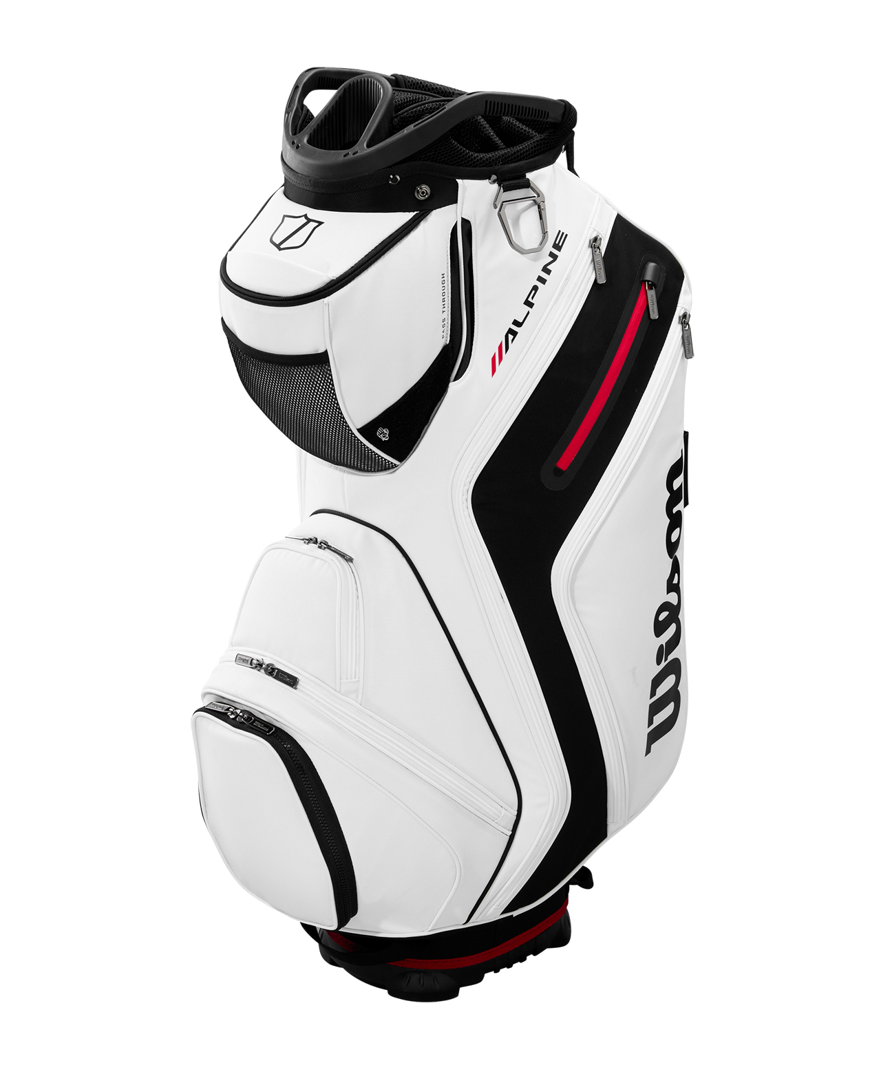 Alpine, Cartbag - white_black