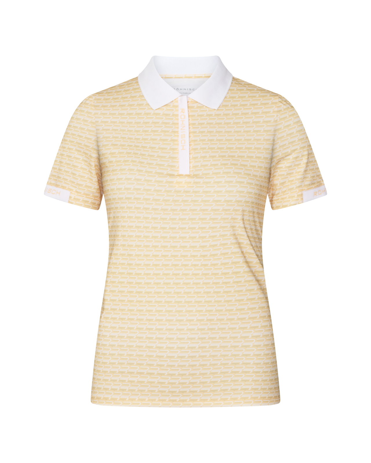 Abby, Piké, Dam - monogram_peach