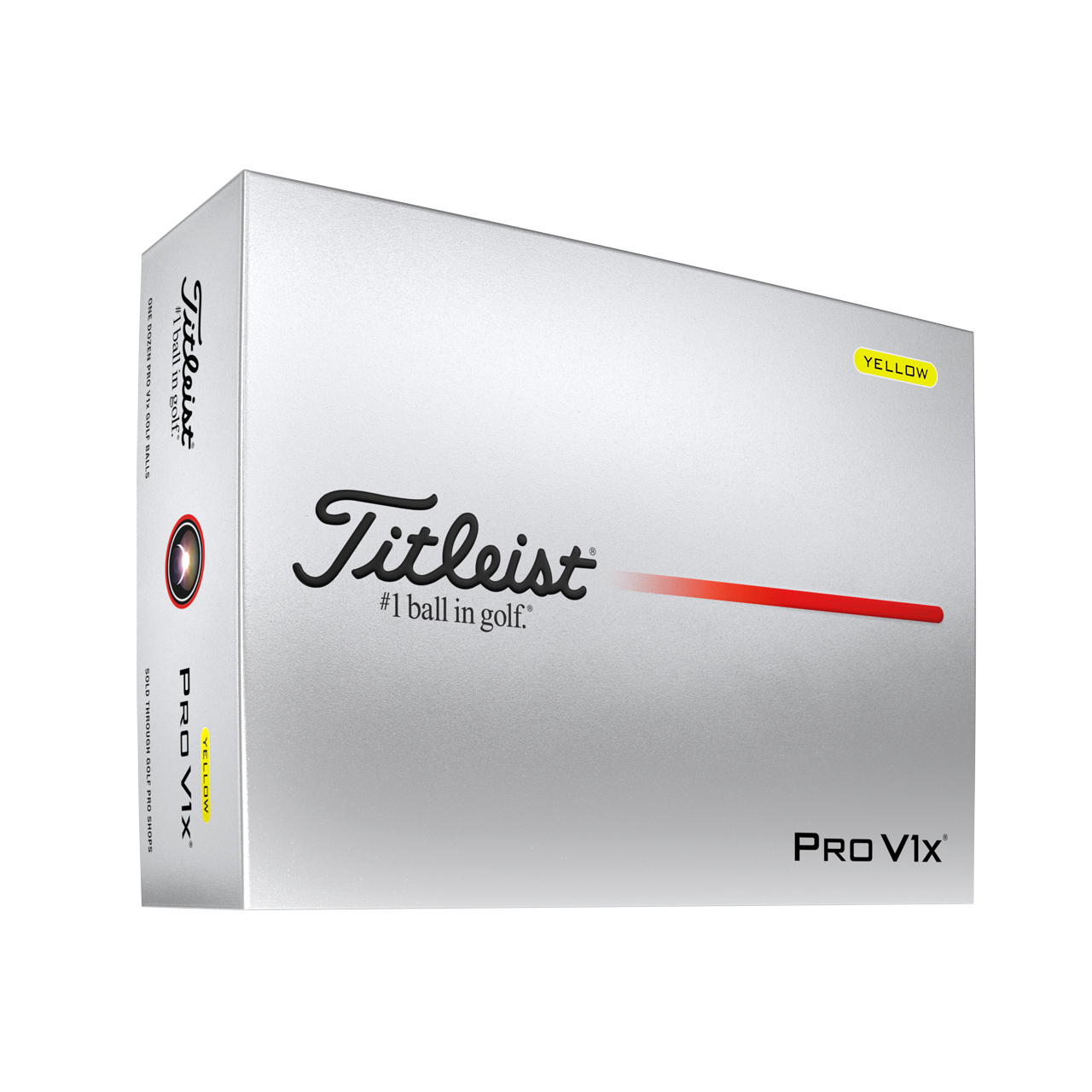 Pro V1x, Bollar 3-pack - yellow_bil