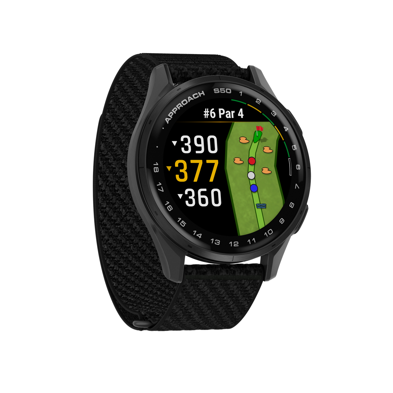Approach S50, GPS Smartwatch - black