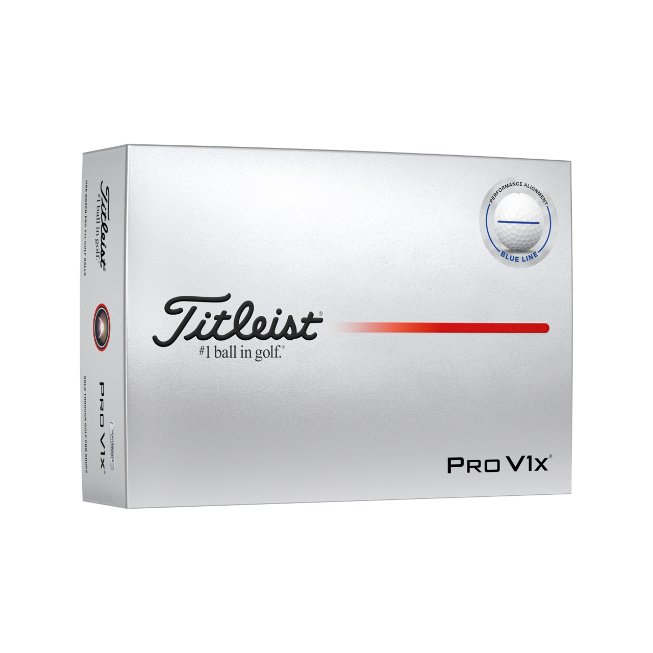 Pro V1x AIM Performance, Bollar 3-pack - blue