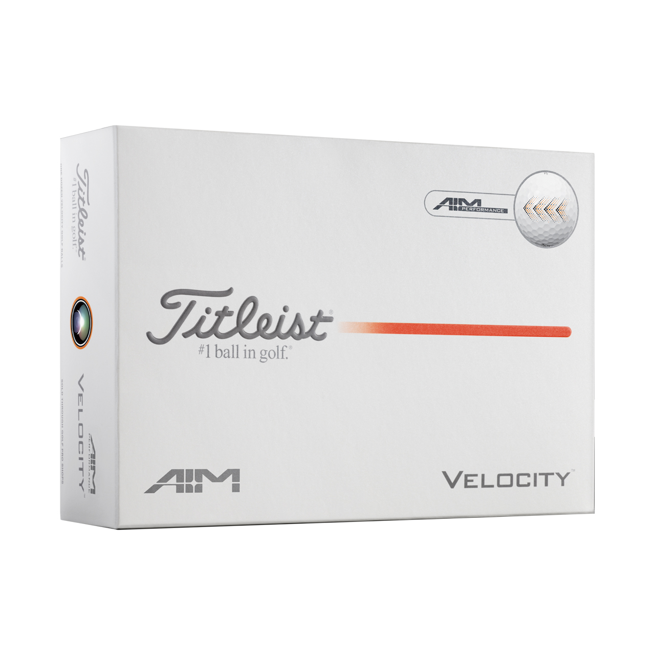 Velocity AIM, Bollar 3-pack - white