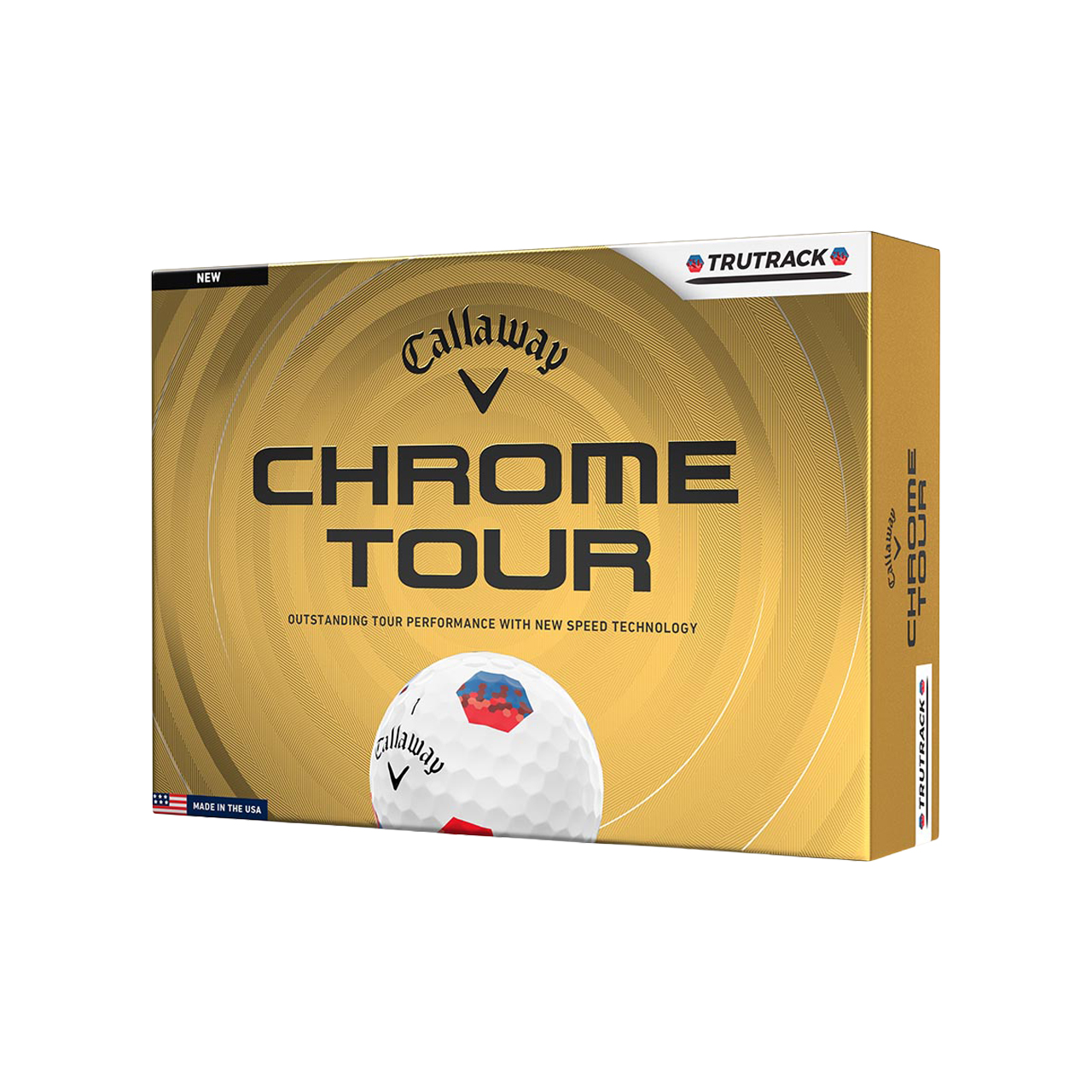 Chrome Tour, Bollar 3-pack - bl_rd_trutrk