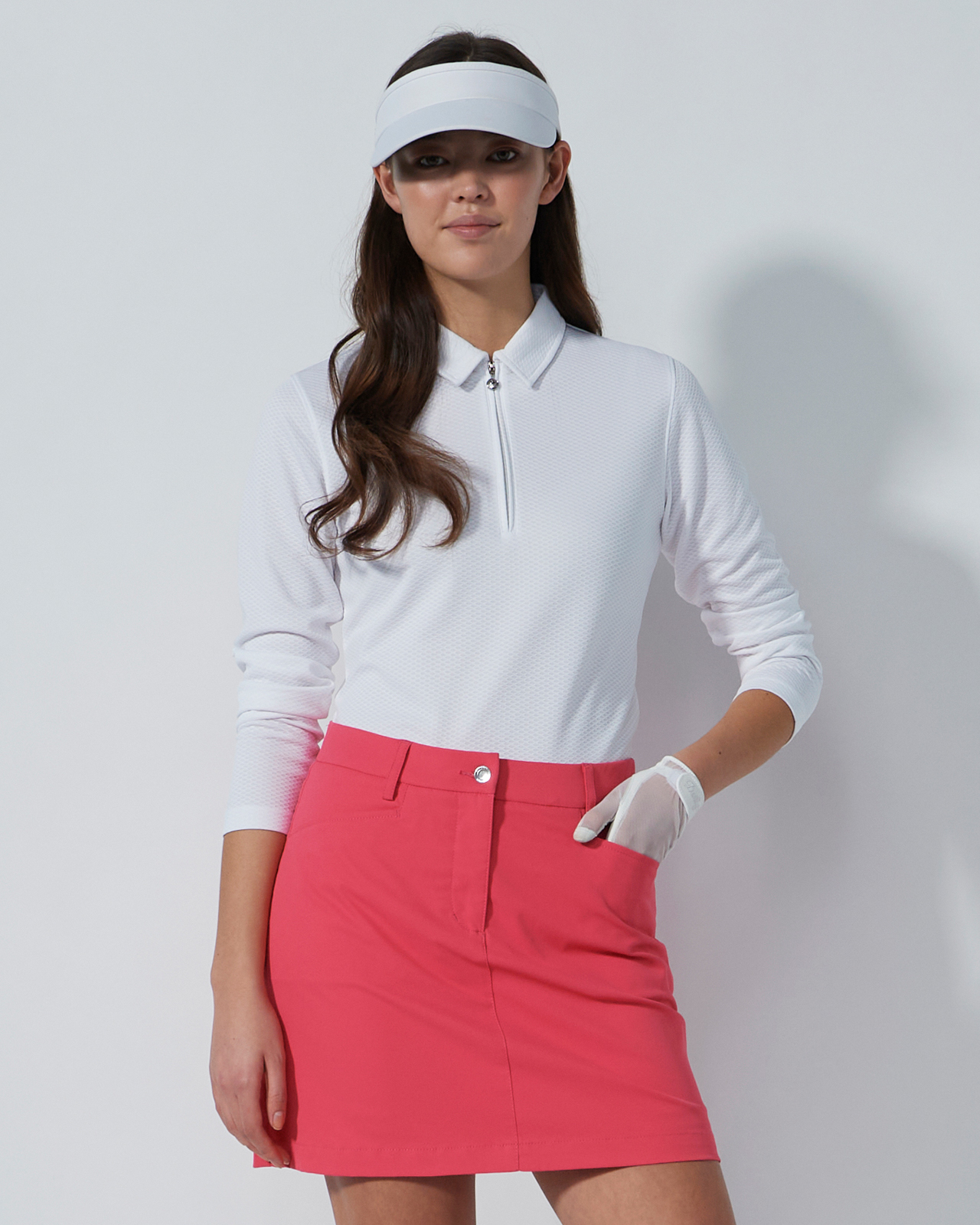 Lyric V2, Skort 52cm, Dam - intense_coral