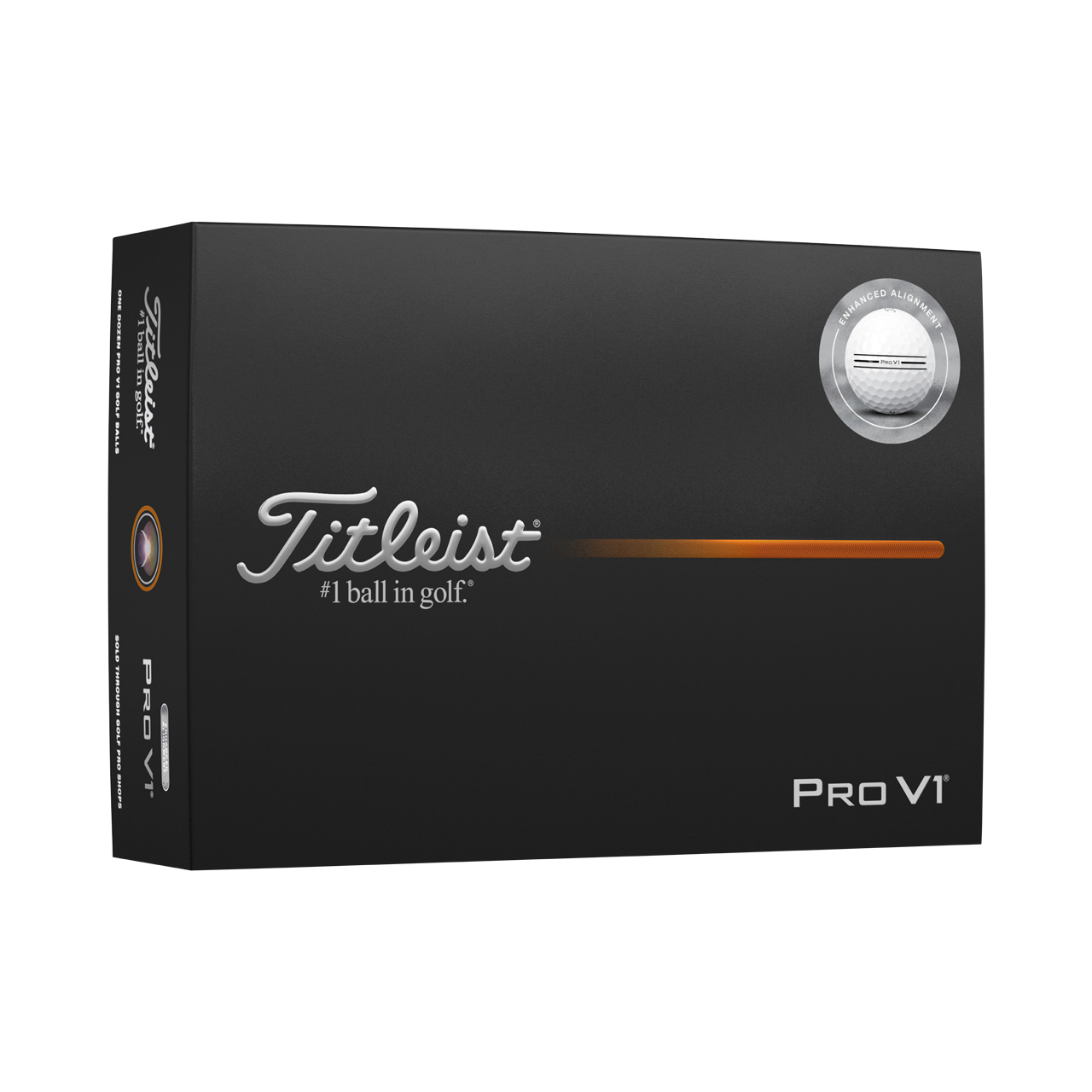 Pro V1 AIM Enhanced, Bollar 3-pack - white