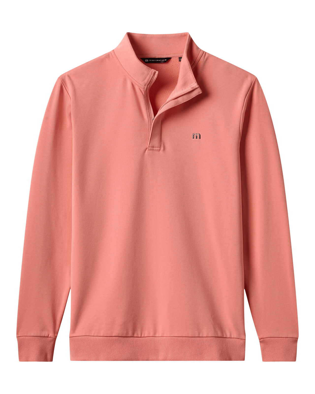 Cloud Quarter Zip 2.0, Tröja, Herr - terra_cotta