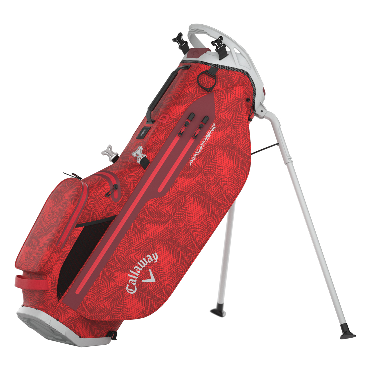 Fairway C HD, Standbag - red_palms