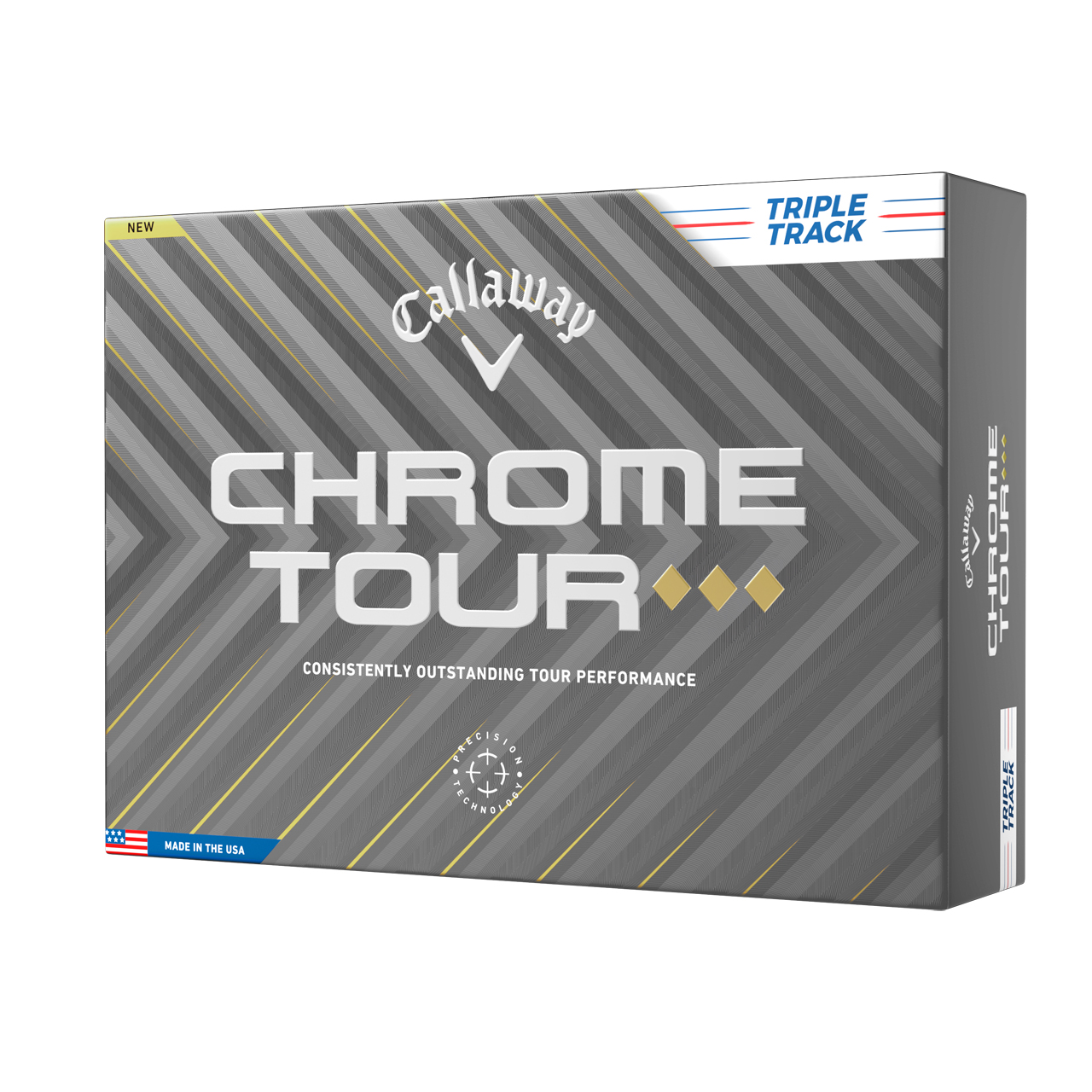 Chrome Tour TD, Bollar, 3-pack - white_tt