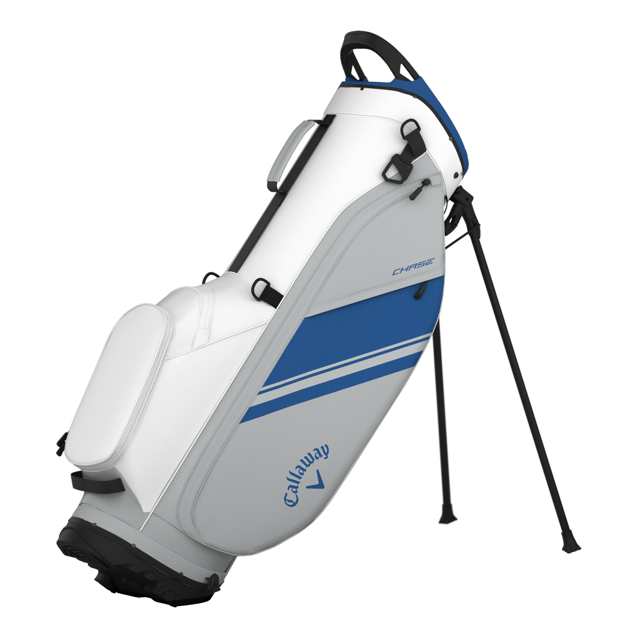Chase 4, Standbag - white_silver_royal