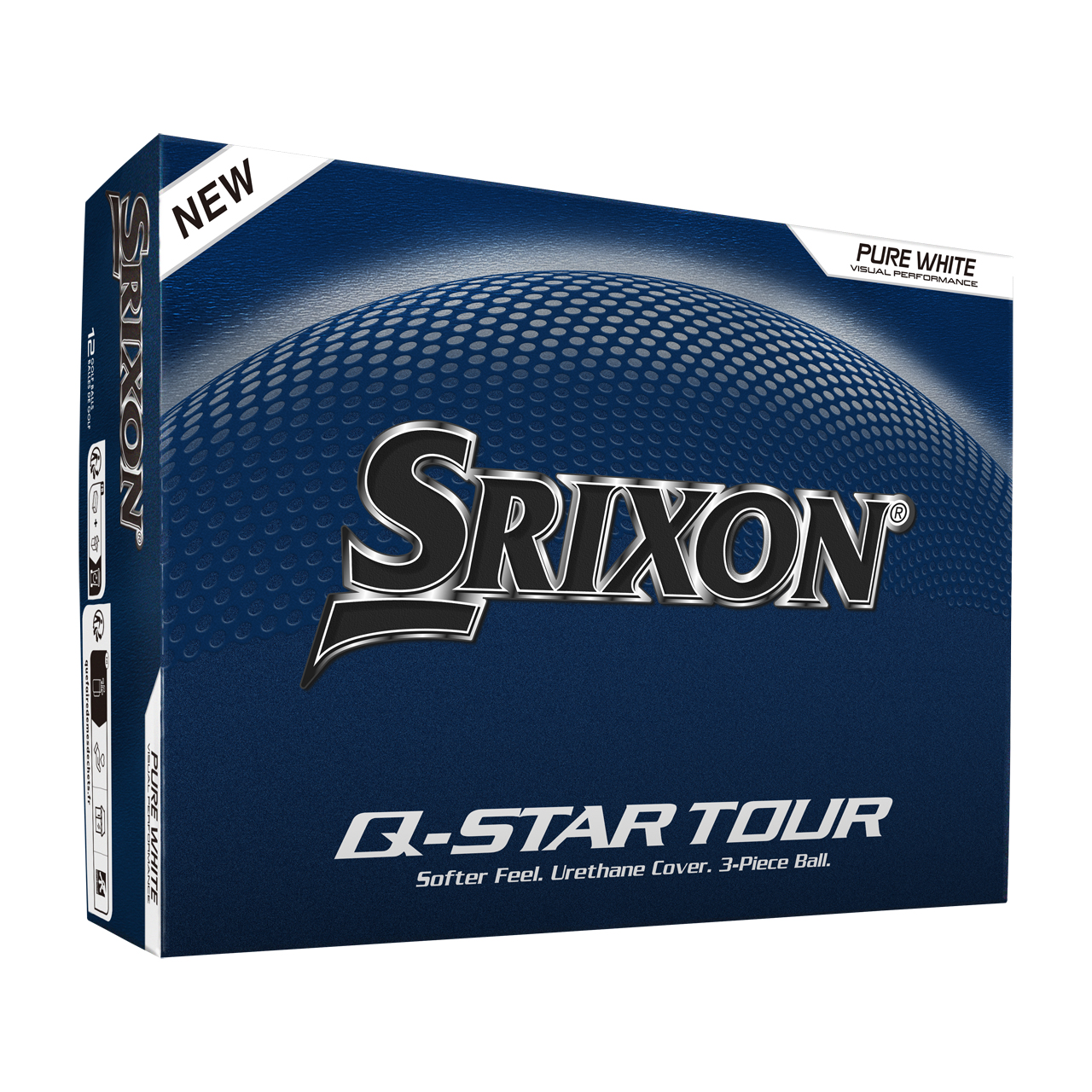 Q-Star Tour, Bollar 3-pack - white