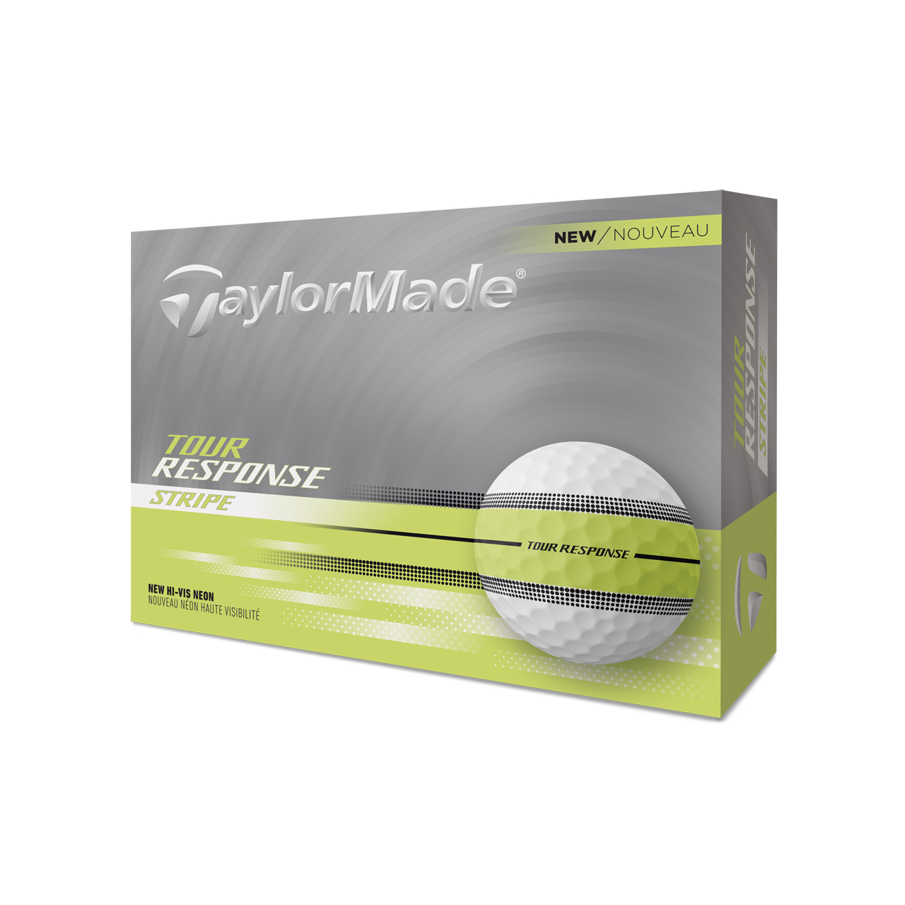Tour Response Neon Stripe, Bollar 3-pack - neon_yellow
