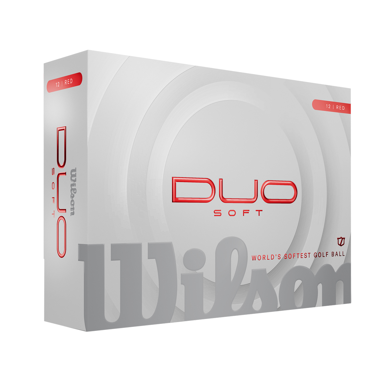 DUO Soft, Bollar 3-pack - red