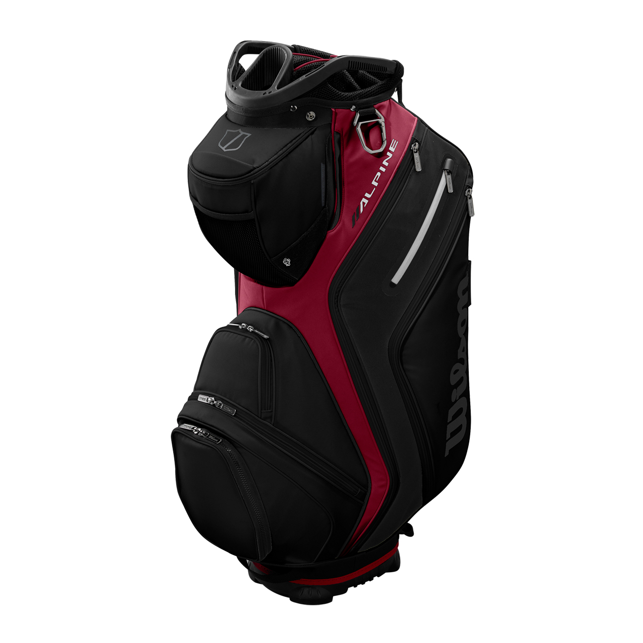 Alpine, Cartbag - black_red