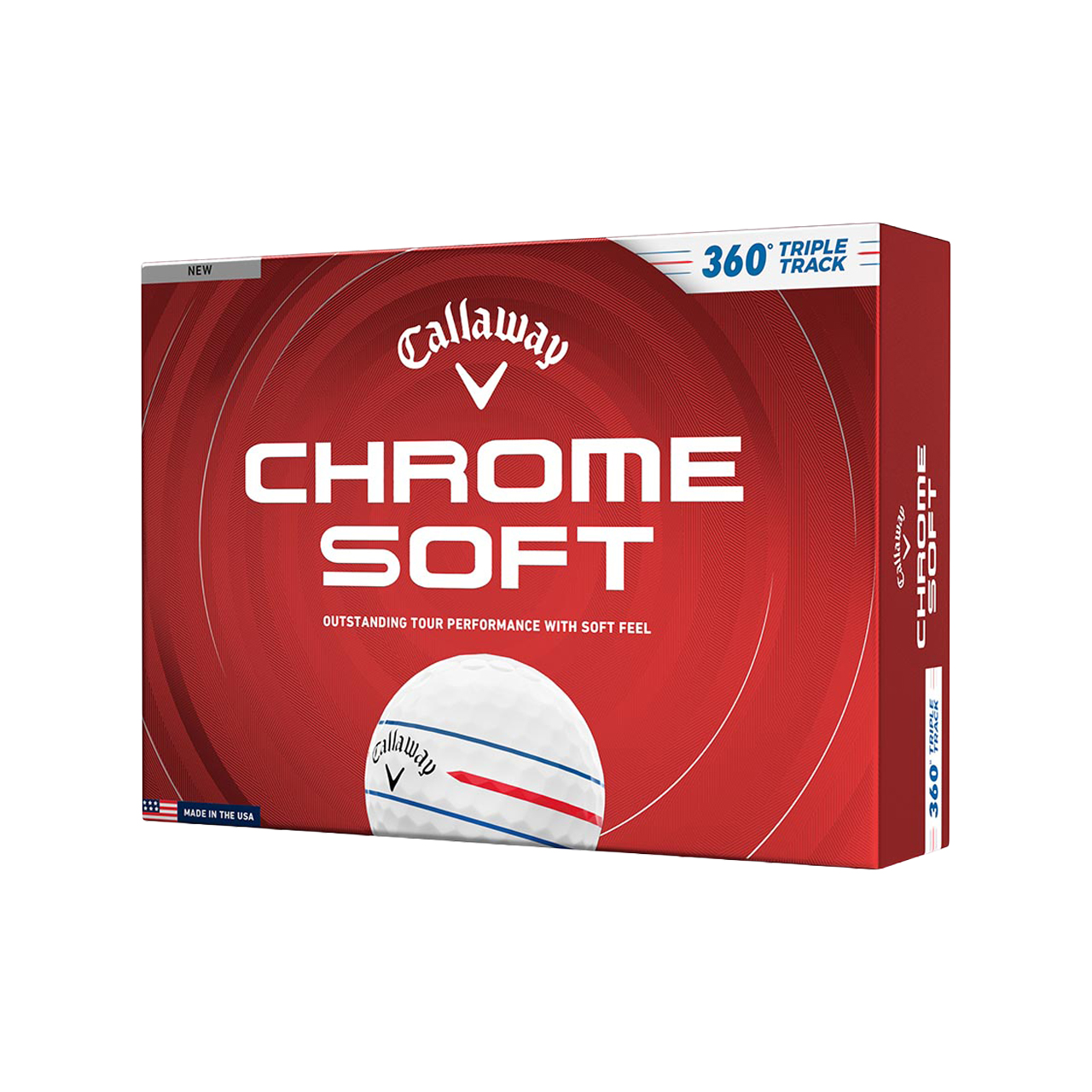 Chrome Soft, Bollar 3-pack - 360_tt_white
