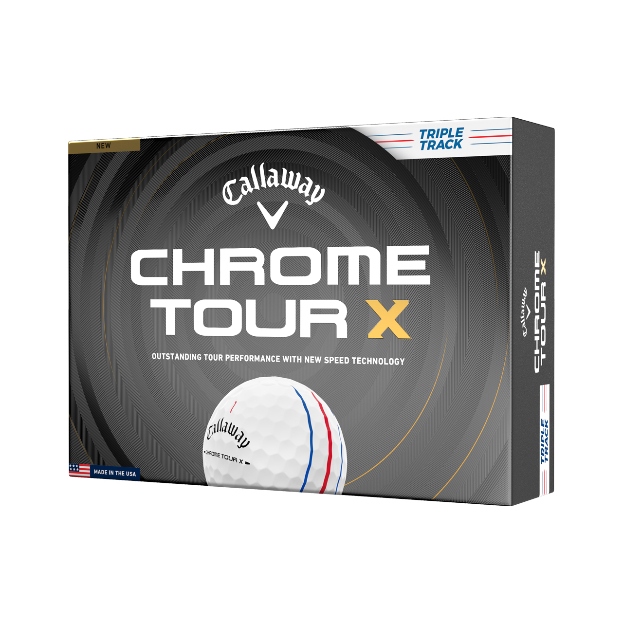 Chrome Tour X, Bollar 3-pack - tt_white
