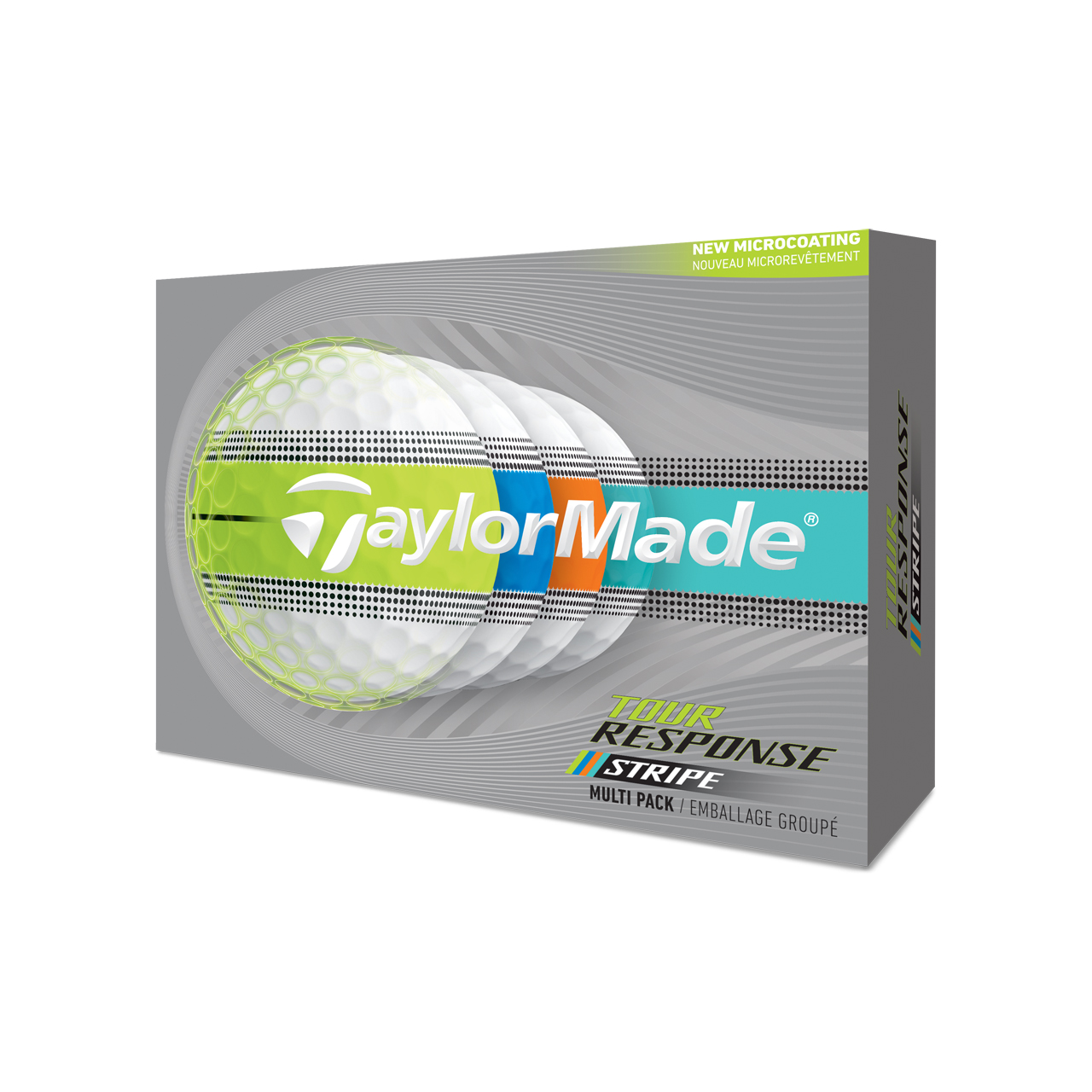 Tour Response Stripe, Bollar 3-pack - neon_multi