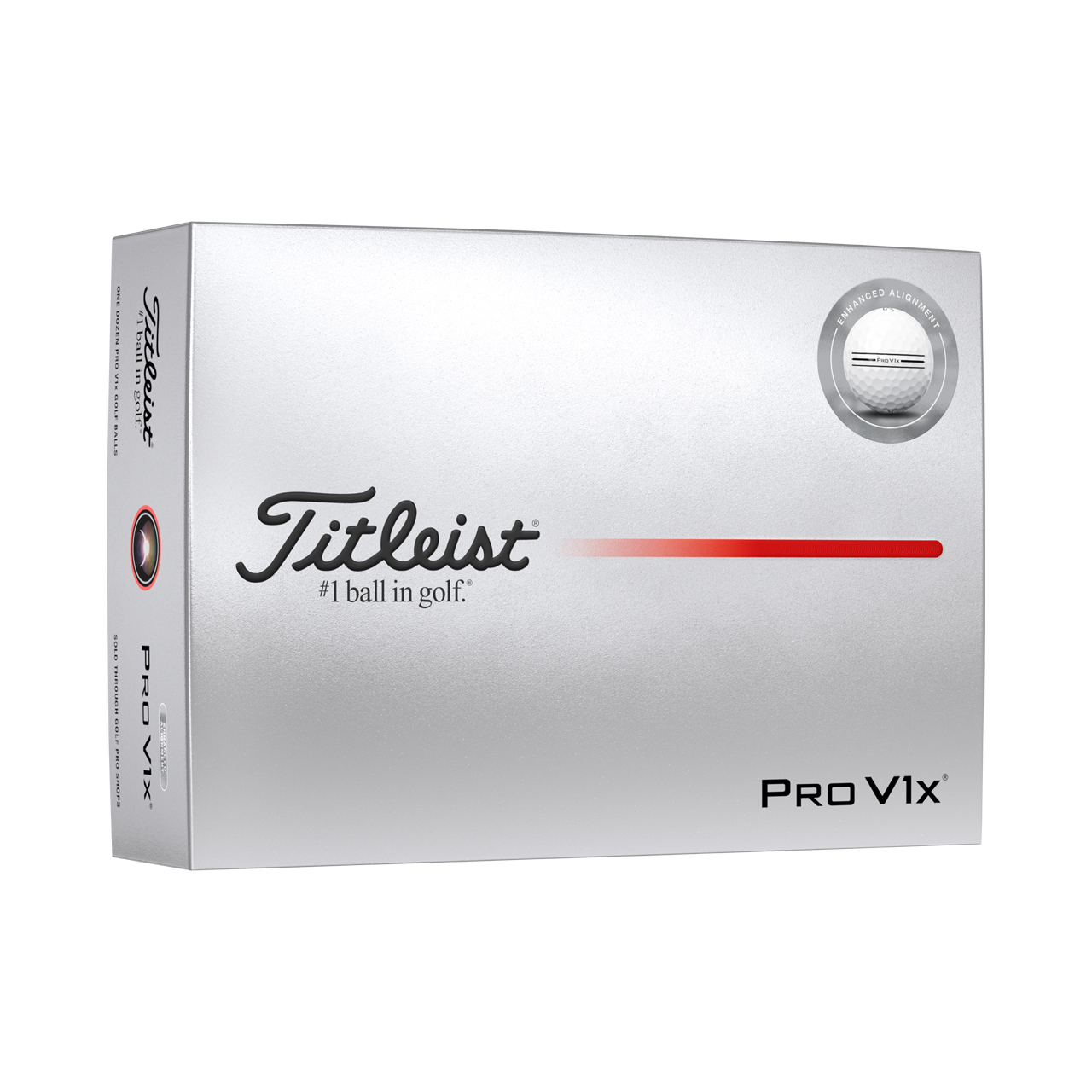 Pro V1x AIM Enhanced, Bollar 3-pack - white