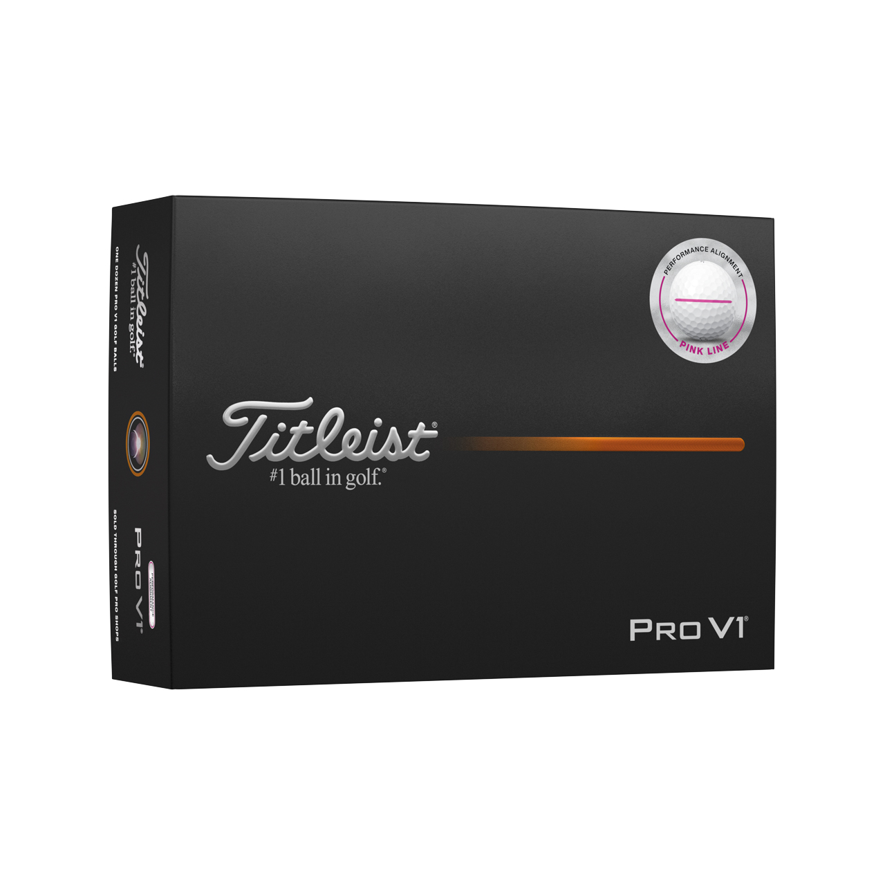 Pro V1 AIM Performance, Bollar 3-pack - pink