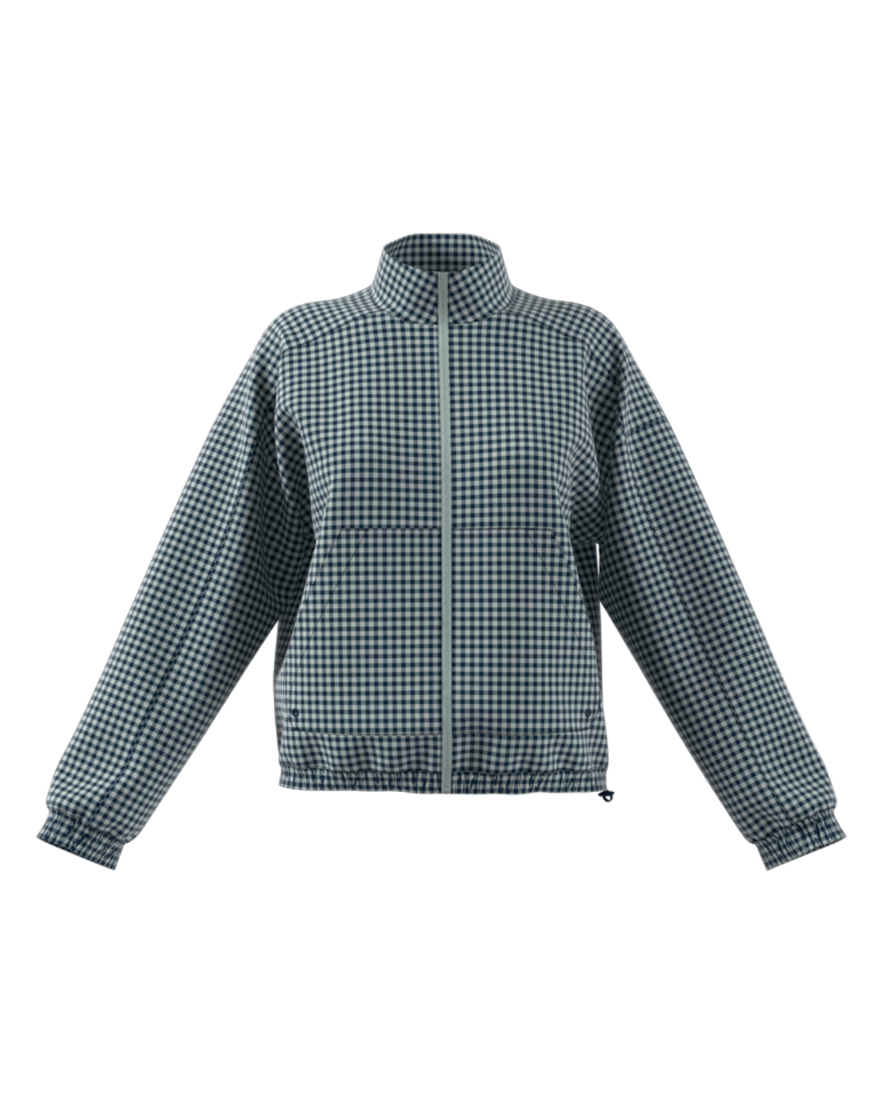 Ultimate365 Gingham, Jacka, Dam - collegiate_navy_wonder_silver_