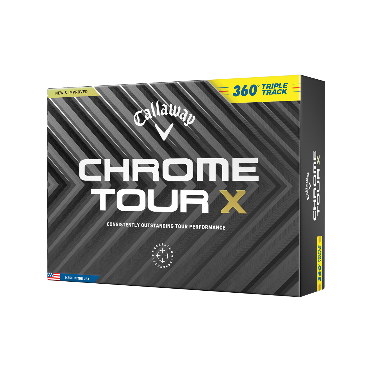 Chrome Tour X, Bollar 3-pack - yellow_360_triple_track
