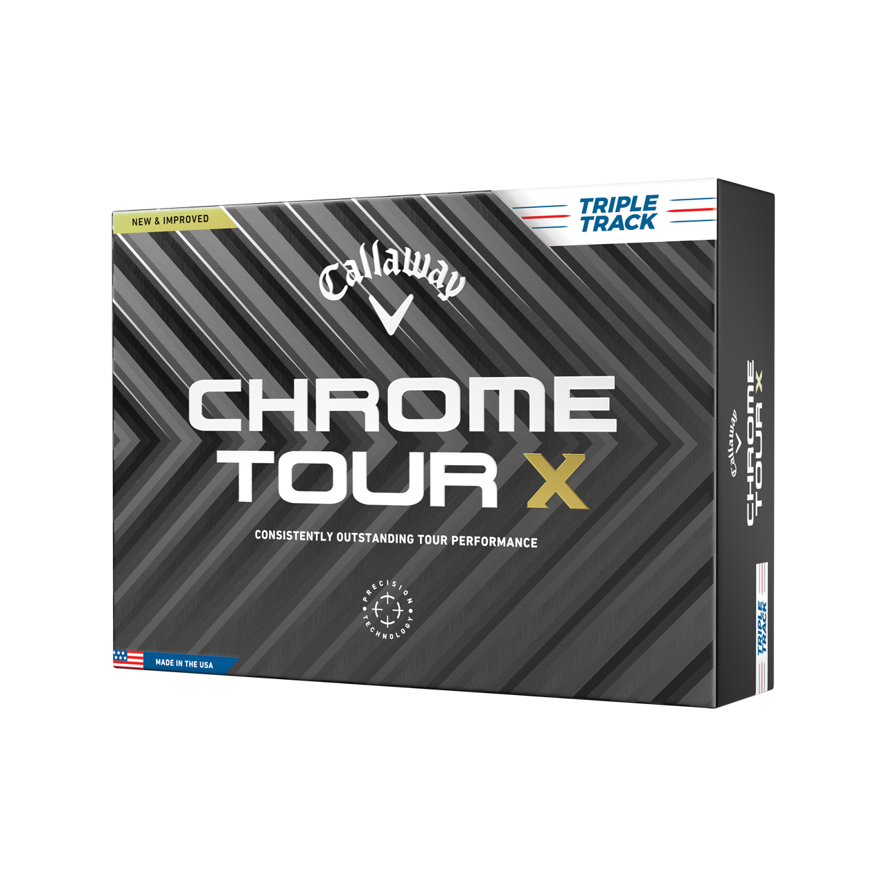 Chrome Tour X, Bollar 3-pack - white_triple_track