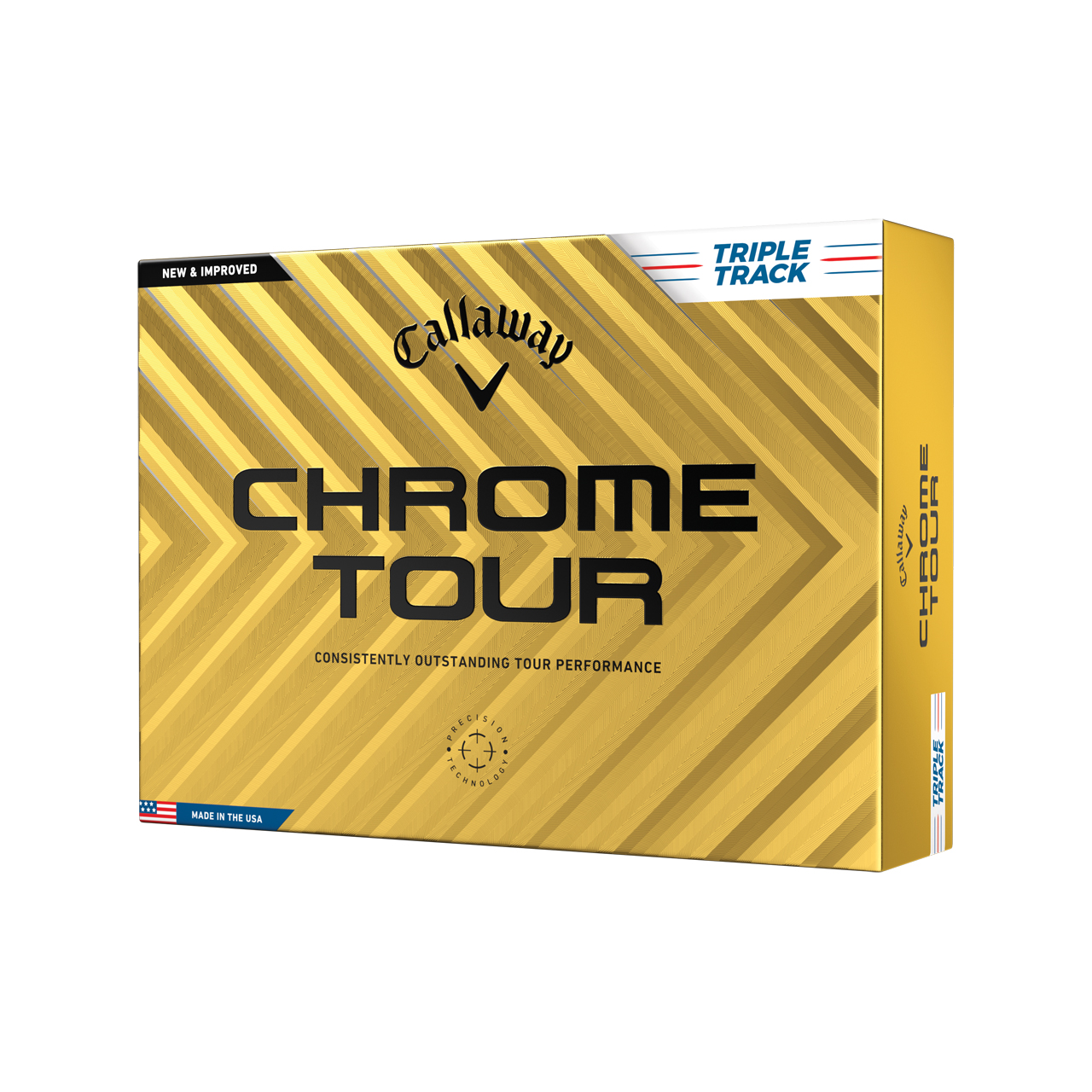 Chrome Tour, Bollar 3-pack - white_triple_track