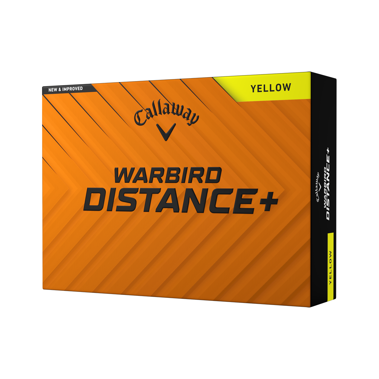 Warbird Distance, Bollar, 3-pack - yellow