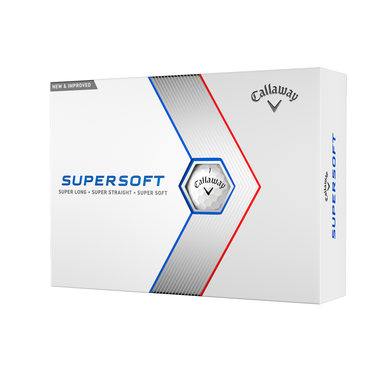 Supersoft, Bollar 3-pack - Wh