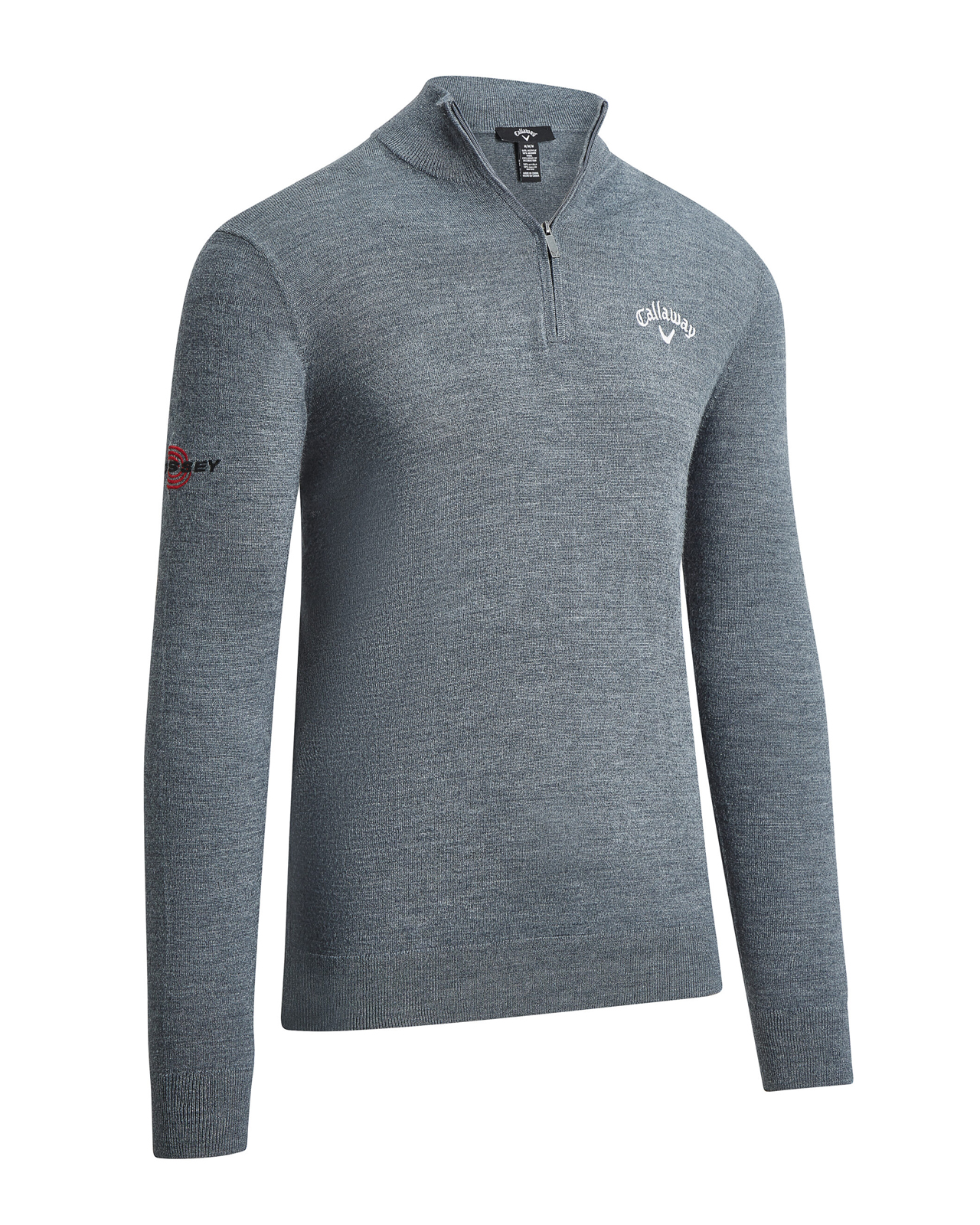 Blended Merino, Tröja, Herr - steel_heather